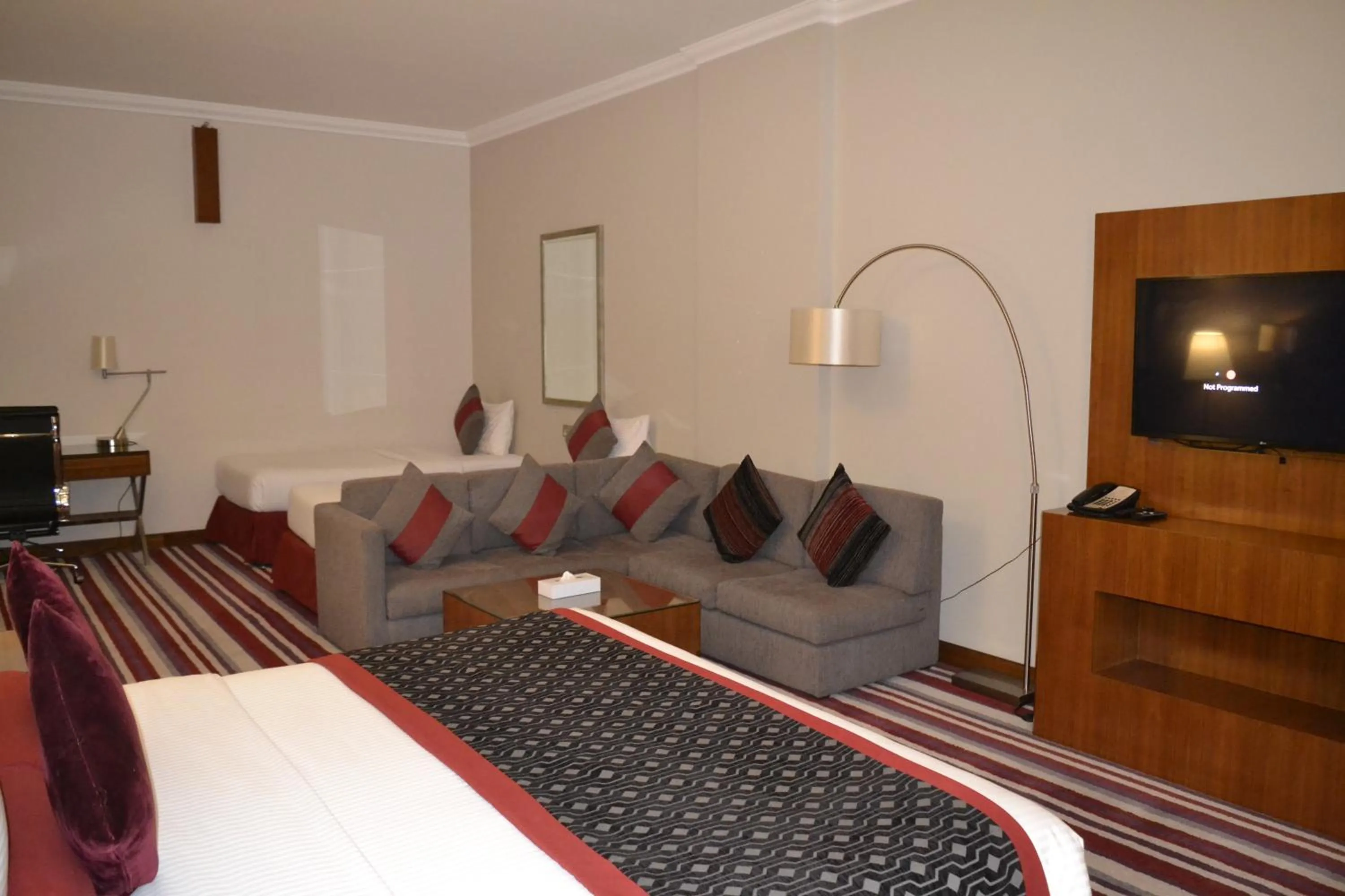 Bed in Wonder Palace Hotel Qatar