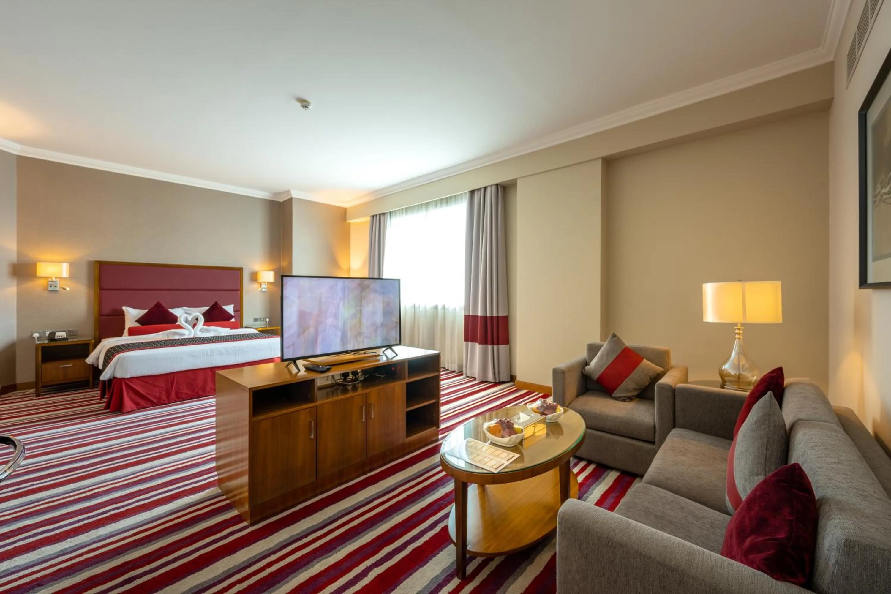 Bed in Wonder Palace Hotel Qatar