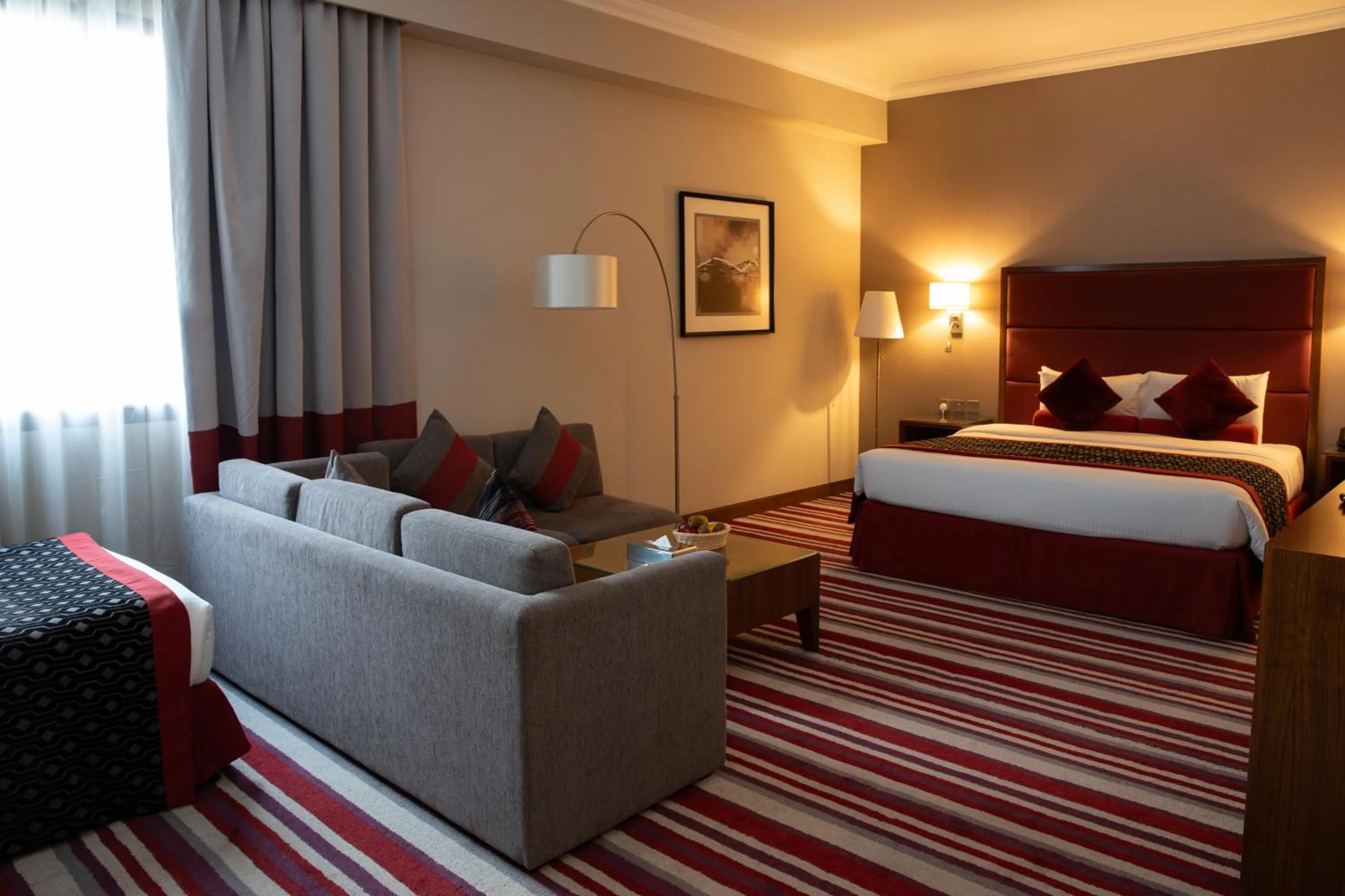 Bed in Wonder Palace Hotel Qatar