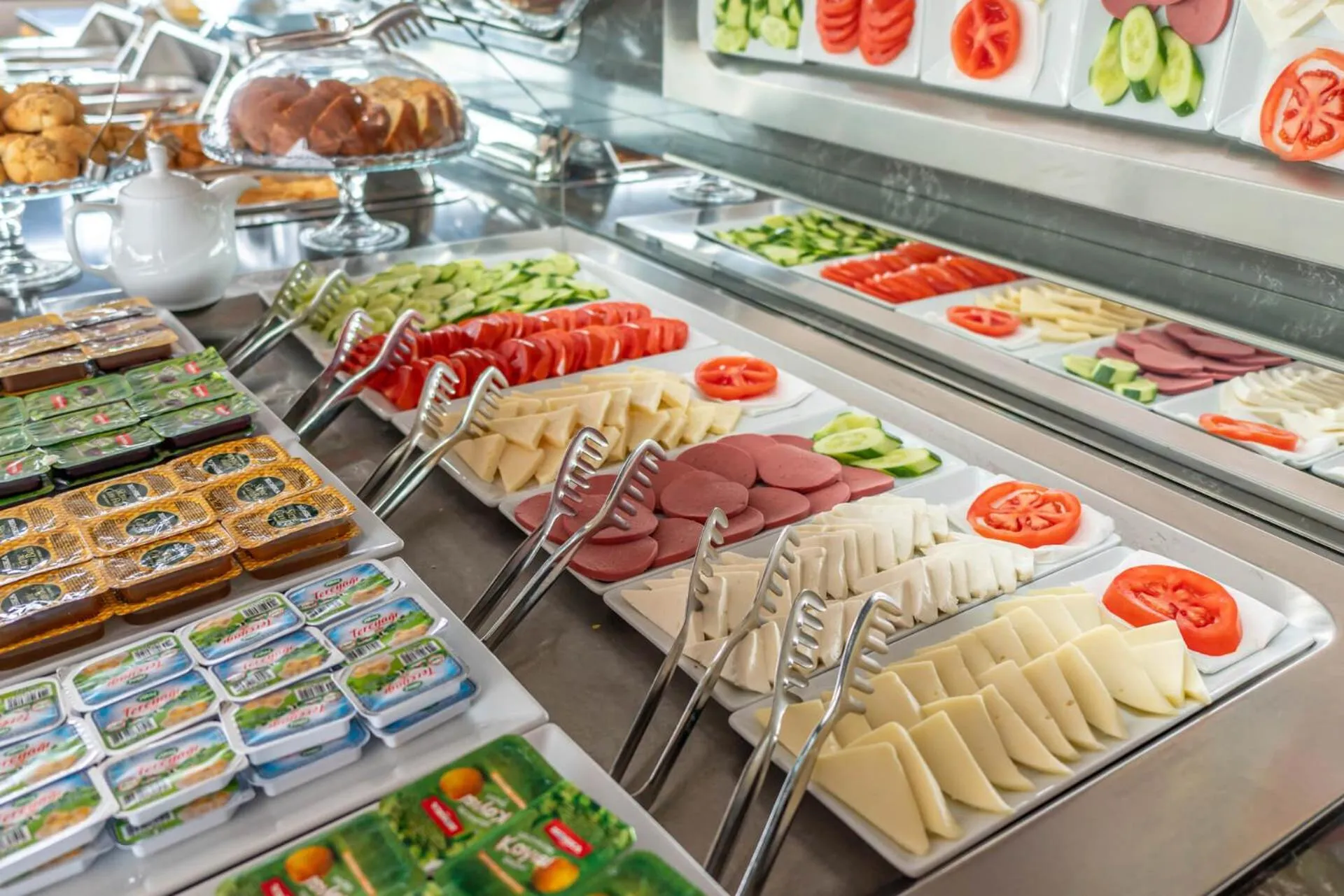 Buffet breakfast in Residence Hotel By Ketenci