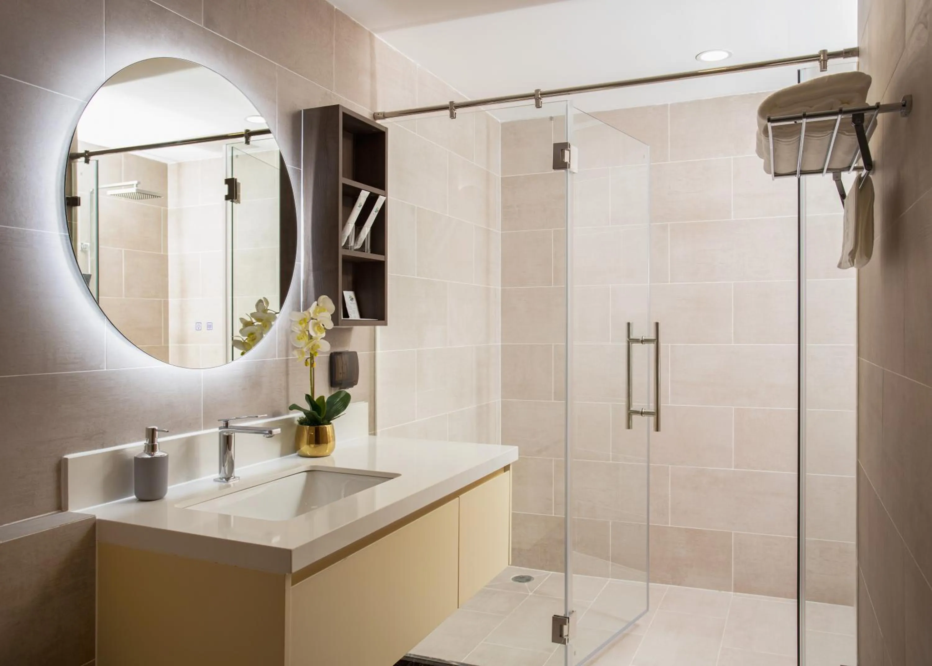 Bathroom in TK Central Serviced Apartments