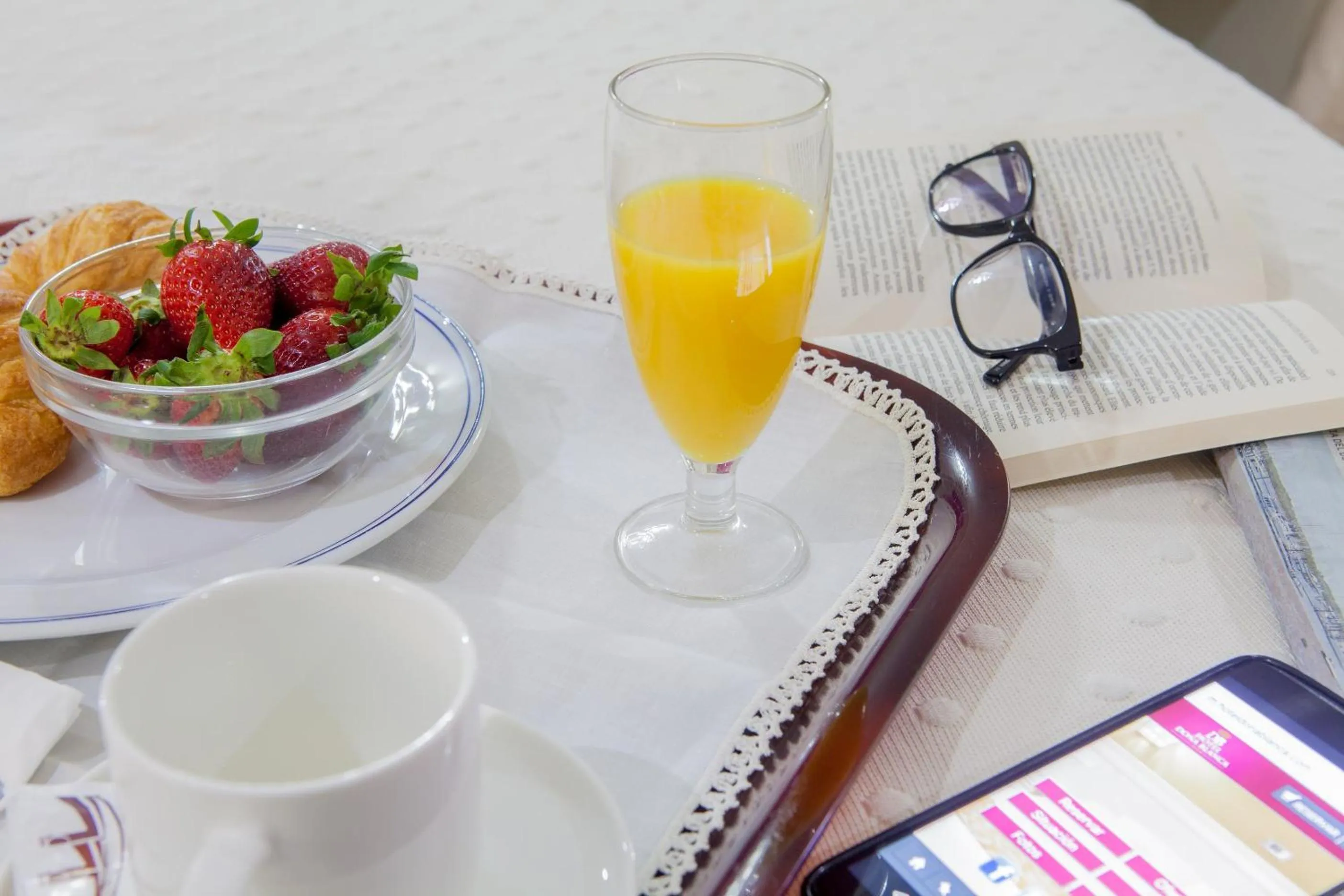 Buffet breakfast in Hotel Doña Blanca