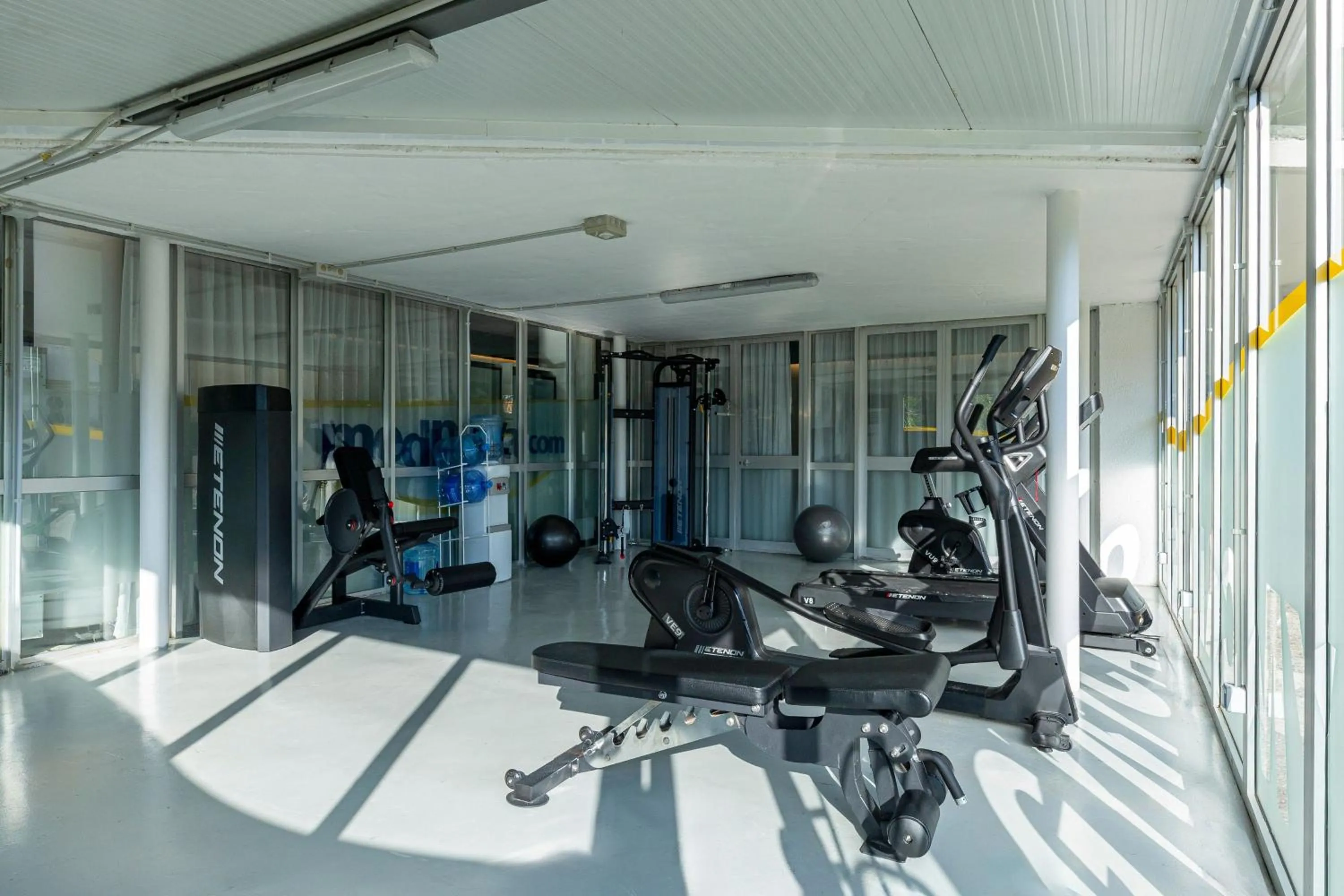 Fitness centre/facilities in Medplaya Hotel Calypso