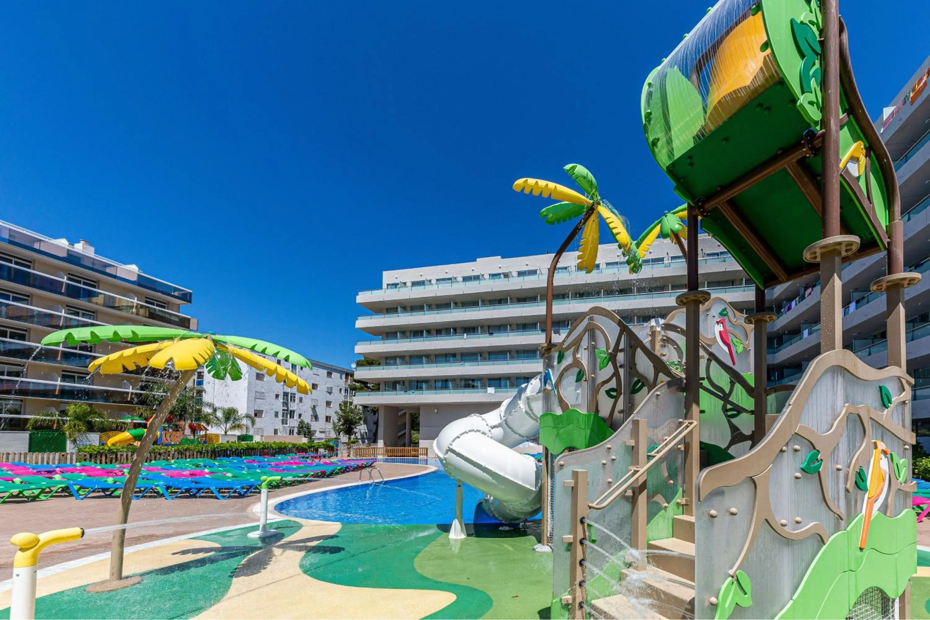Aqua park in Medplaya Hotel Calypso