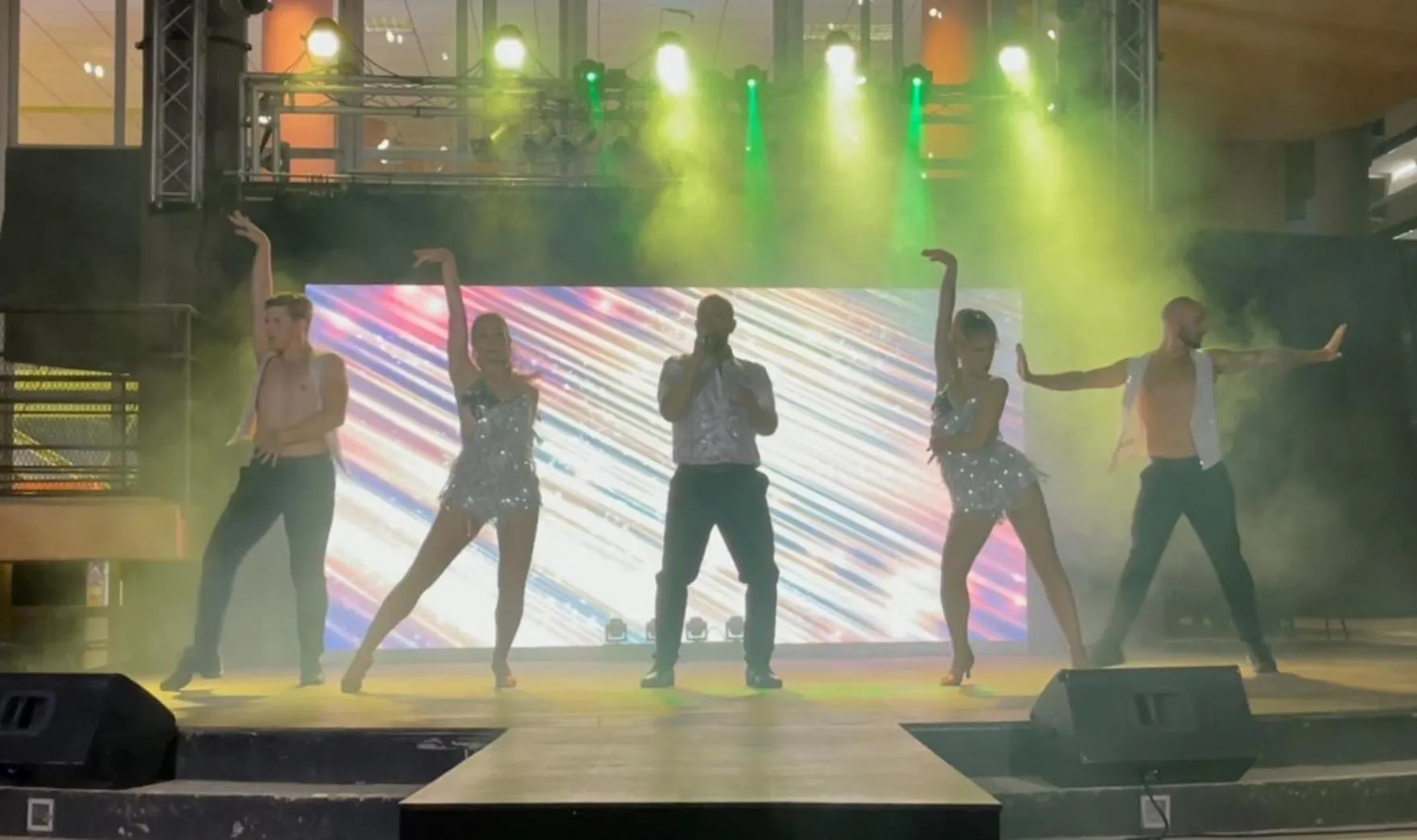 Evening entertainment in Medplaya Hotel Calypso