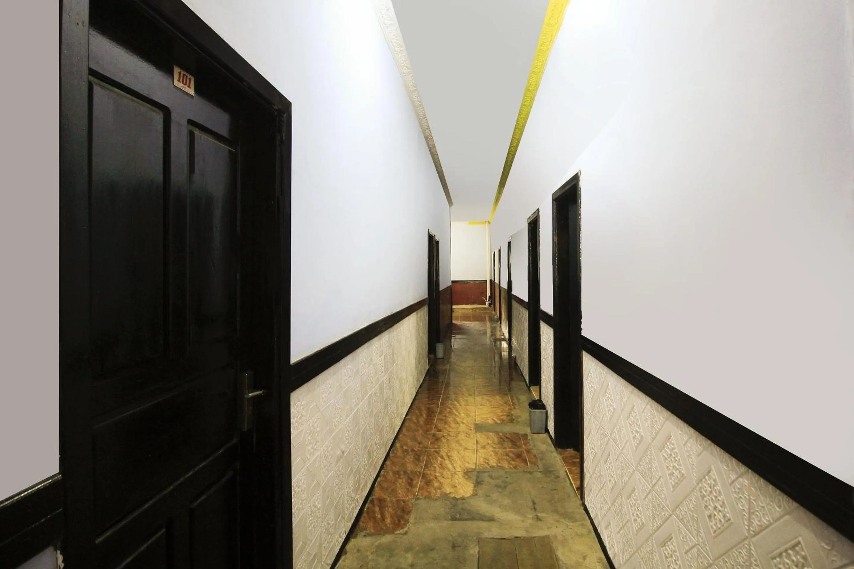 Lobby or reception in OYO 91855 Big Hotel Kendari