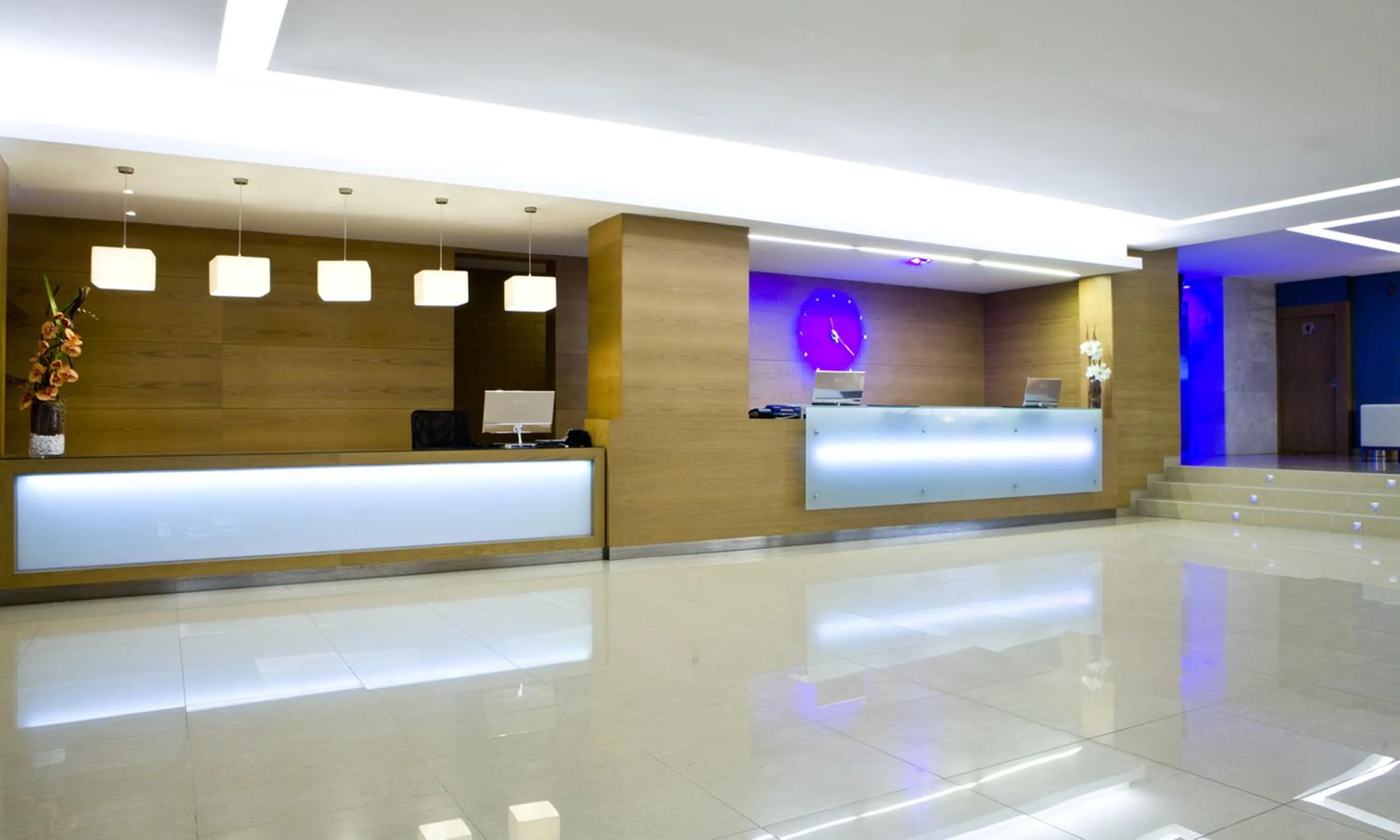 Lobby or reception in Hotel Samos