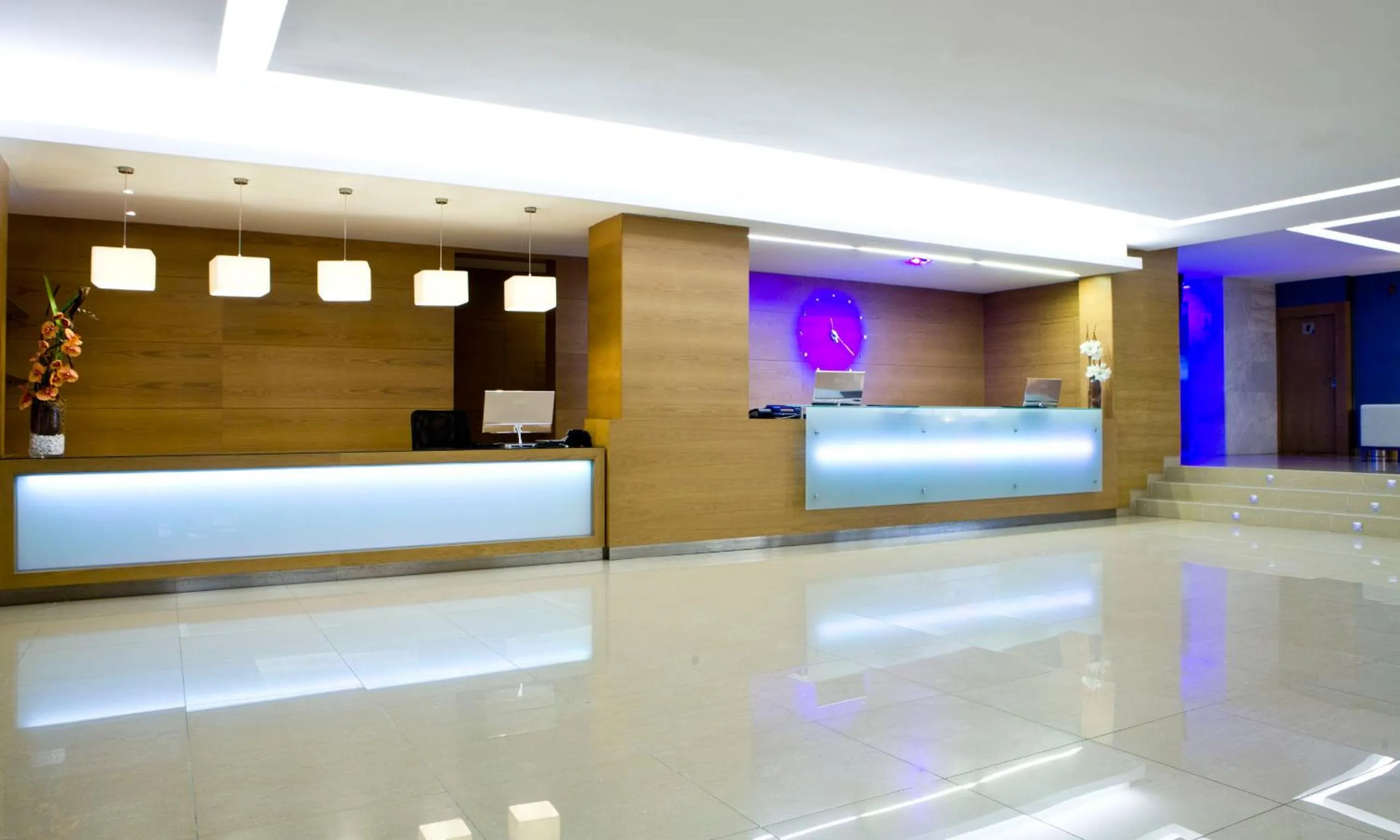 Lobby or reception in Hotel Samos