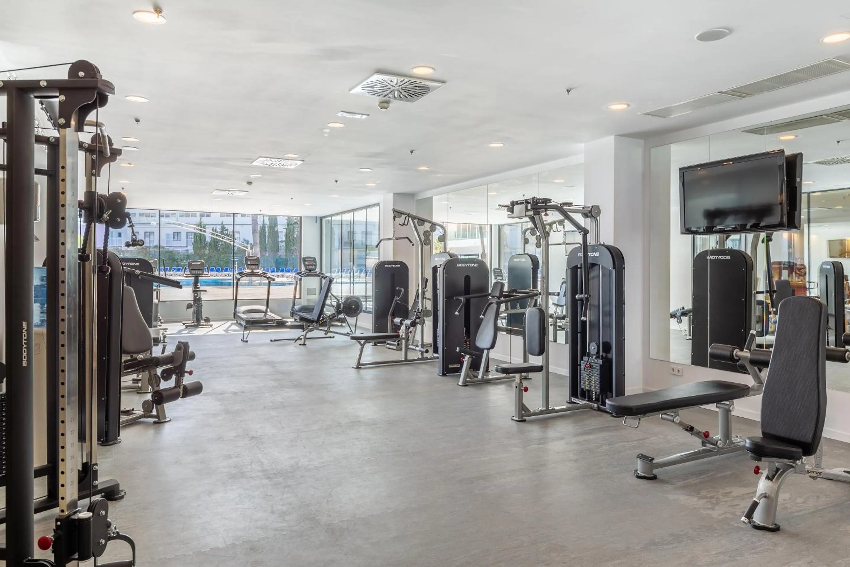 Fitness centre/facilities in Hotel Samos