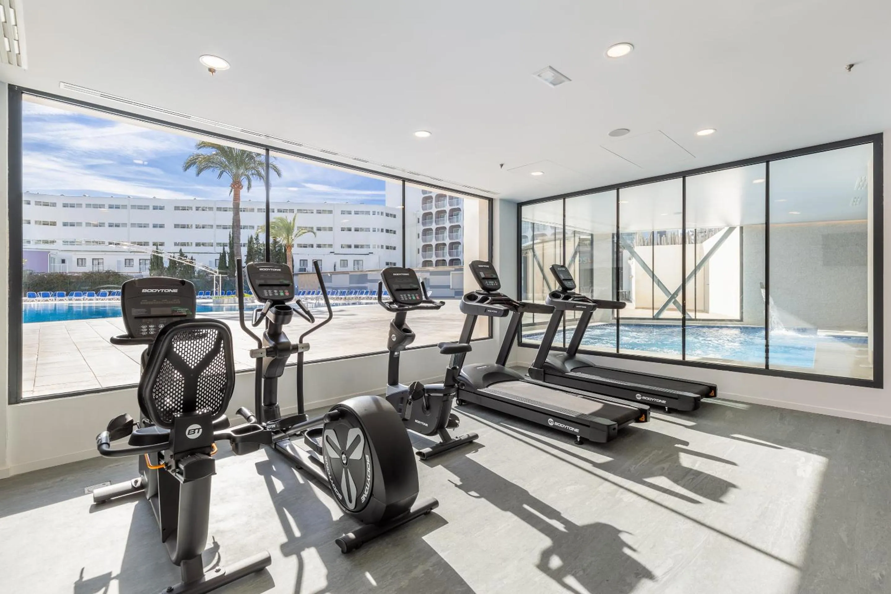 Fitness centre/facilities in Hotel Samos