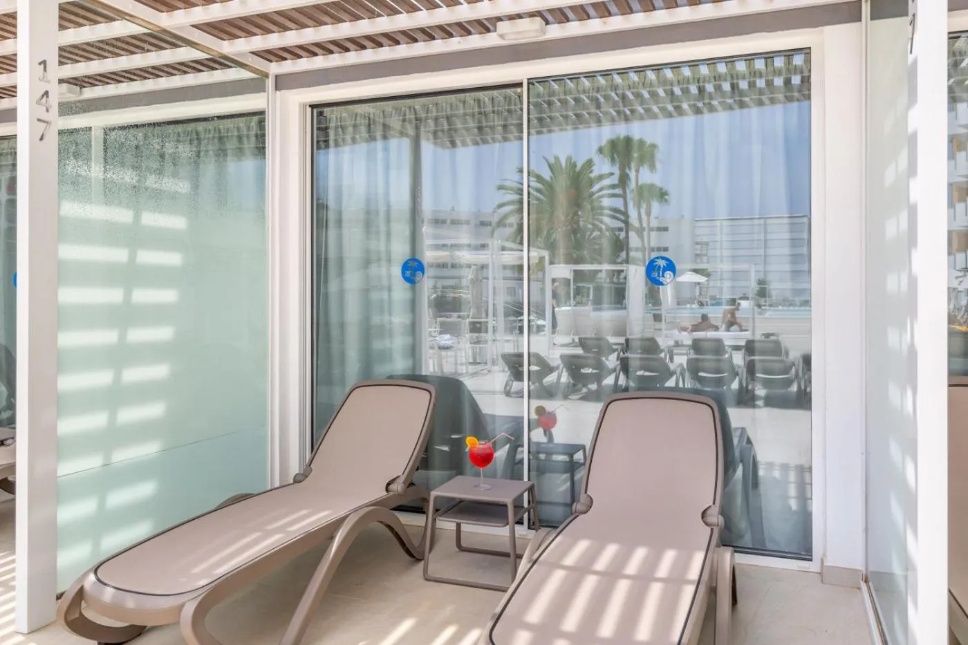 Balcony/Terrace in Hotel Samos