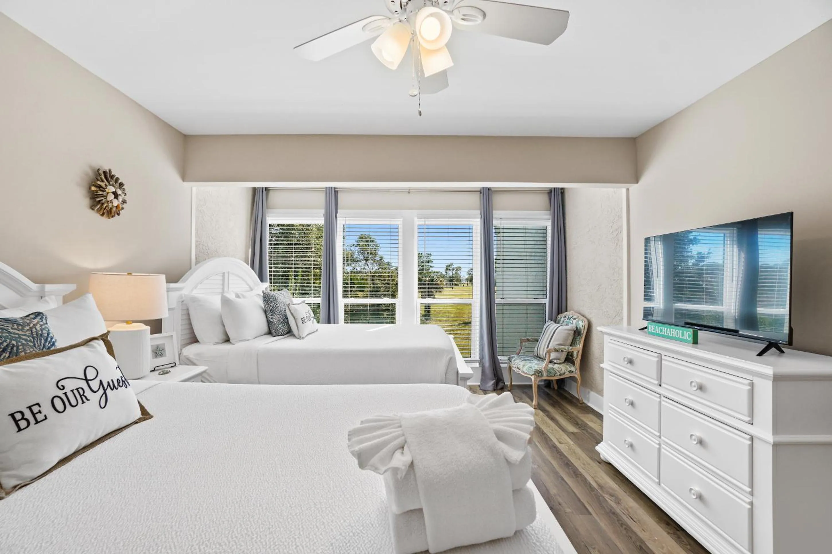 Bed in Bay Point Golf Villas by Panhandle Getaways