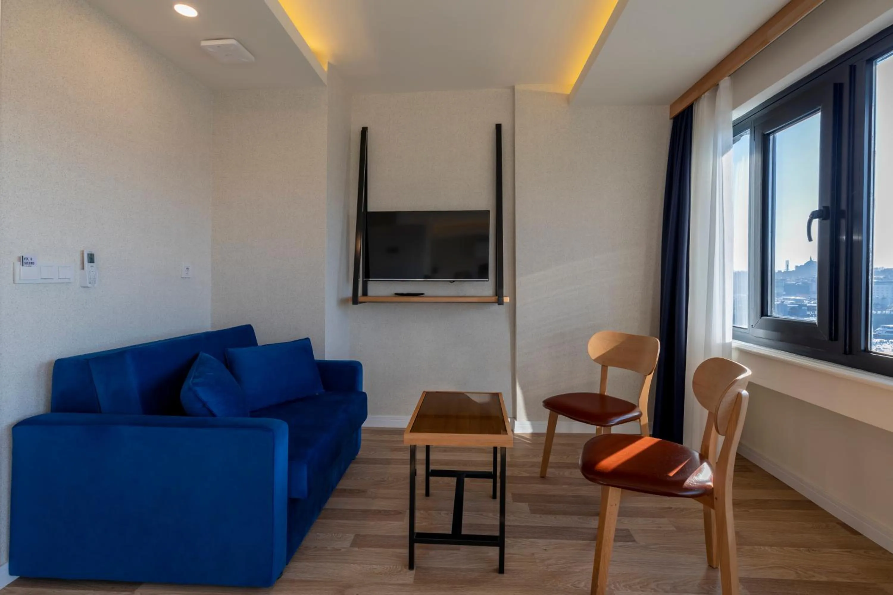 Seating area in Union Hotel Karaköy