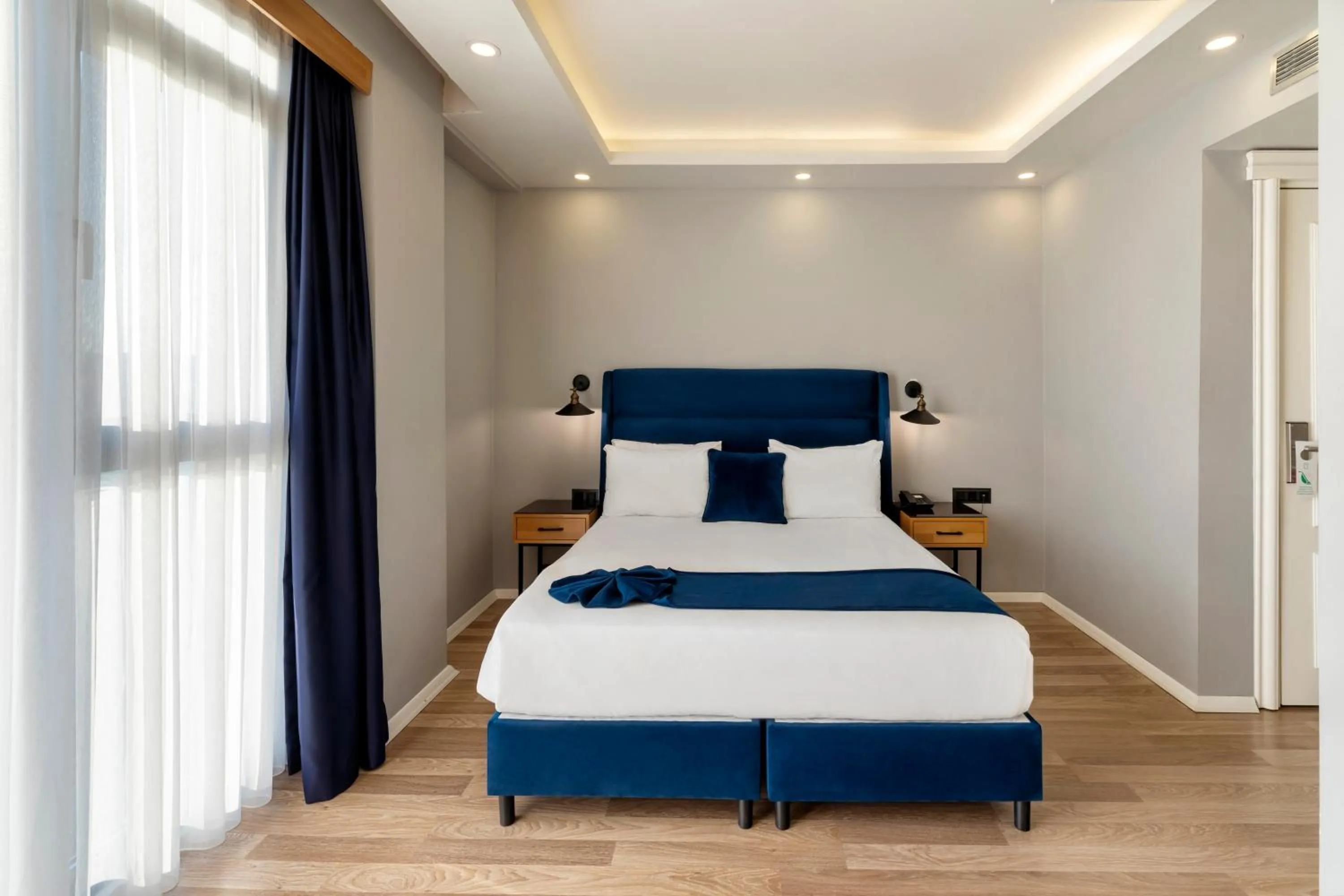 Bed in Union Hotel Karaköy