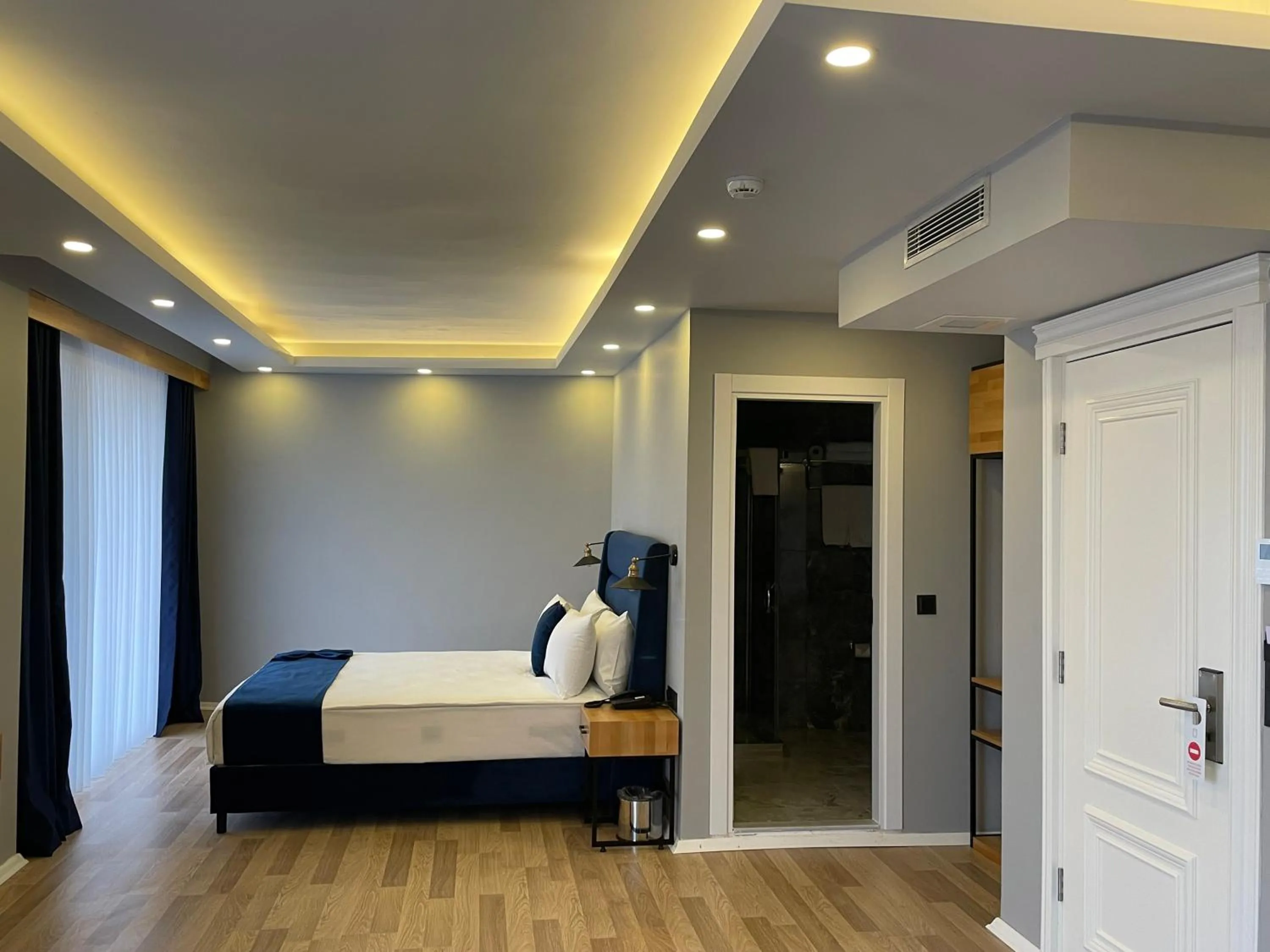 Bed in Union Hotel Karaköy