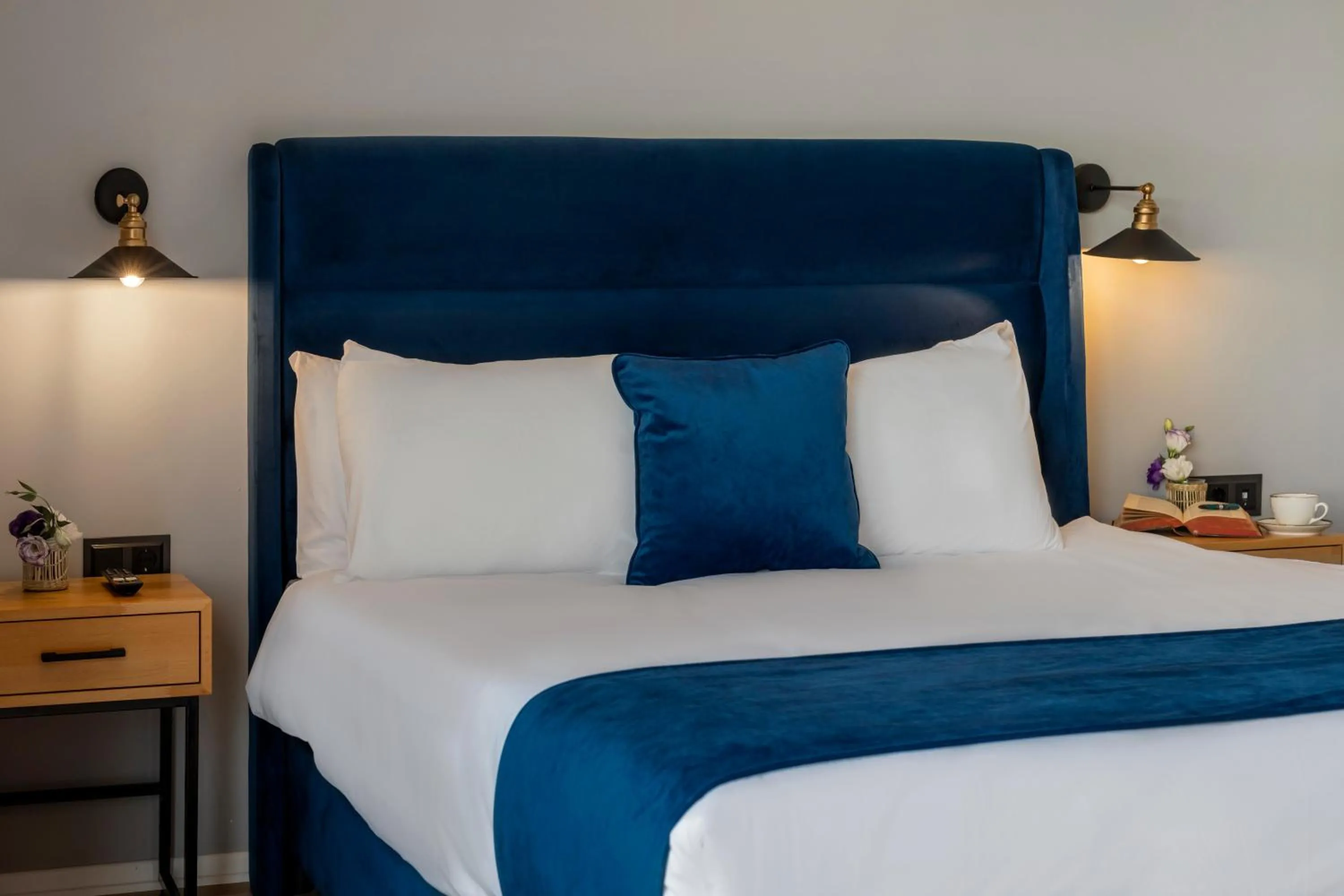 Bed in Union Hotel Karaköy