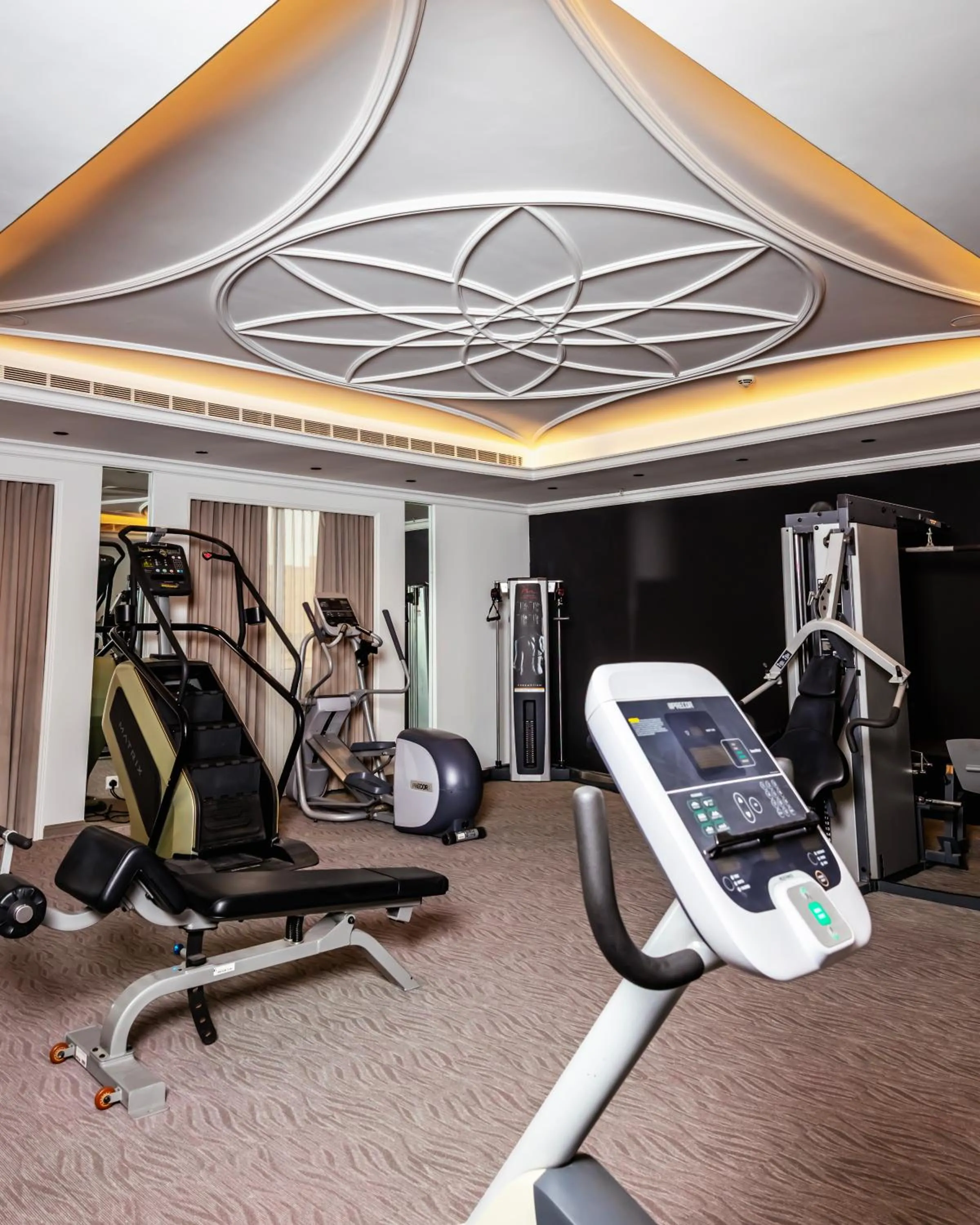 Fitness centre/facilities in Villa Misk Alkhobar
