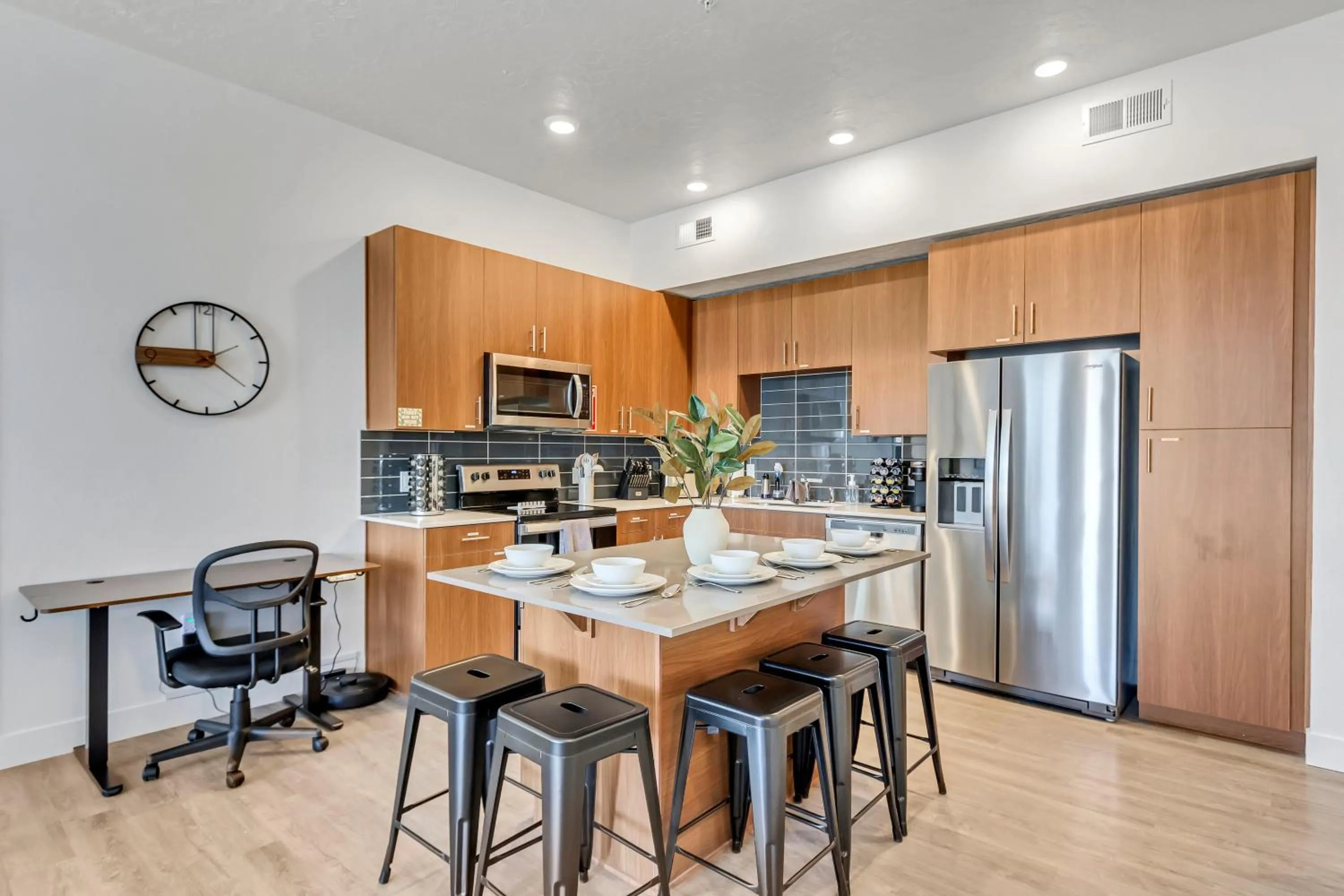 kitchen in The Heights by Cloud Dream Homes