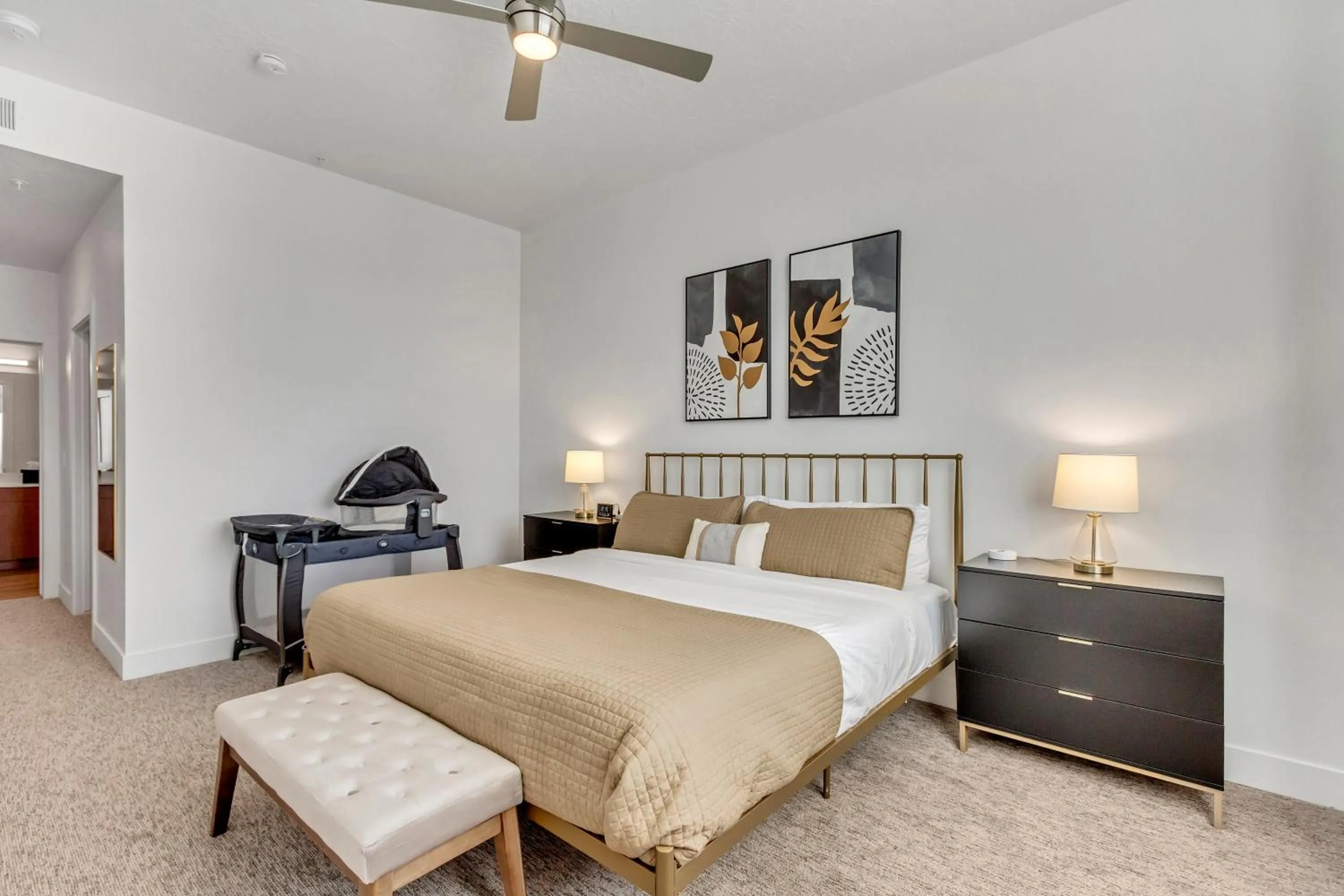 Bed in The Heights by Cloud Dream Homes