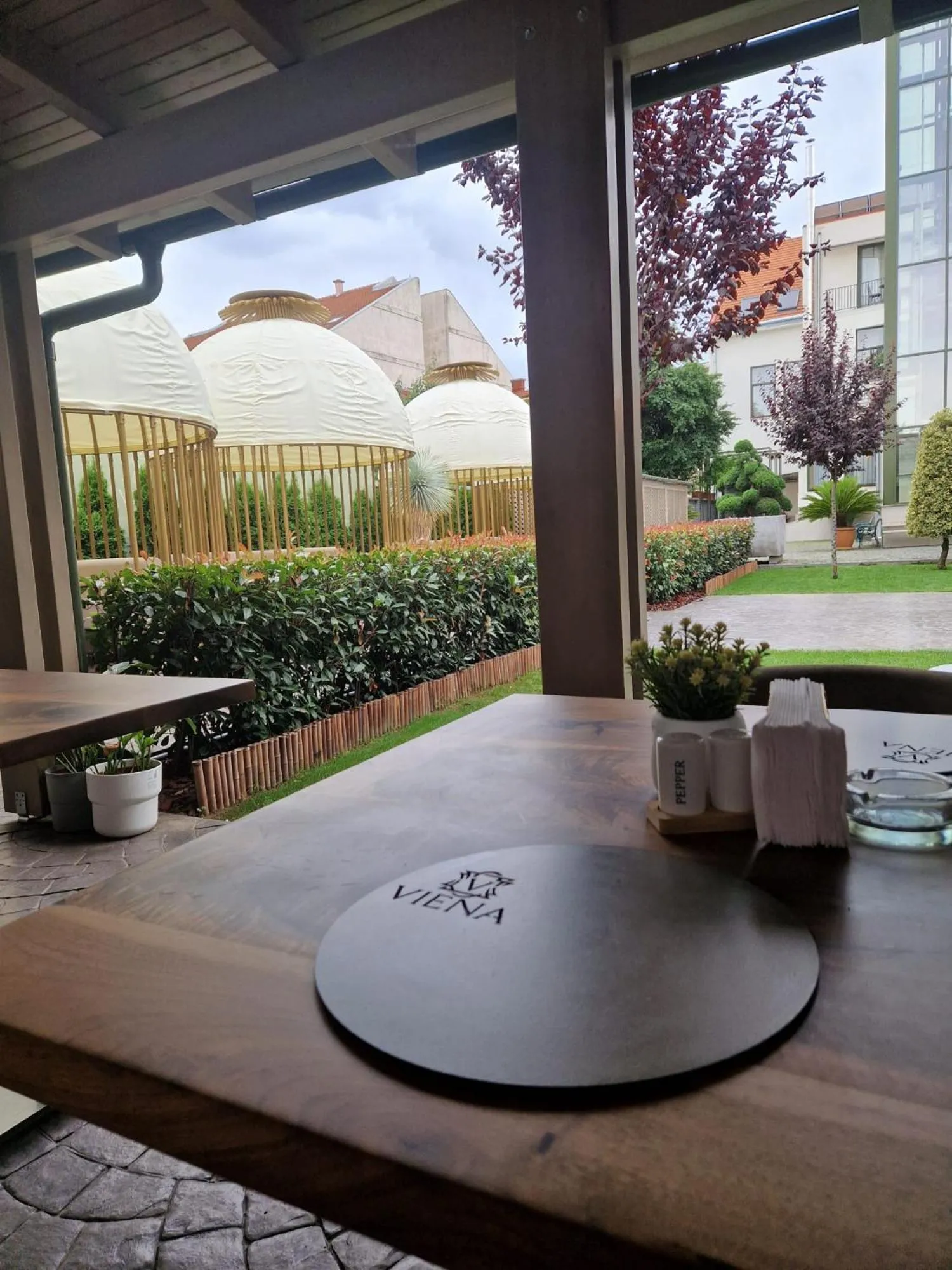 Balcony/Terrace in HOTEL VIENA