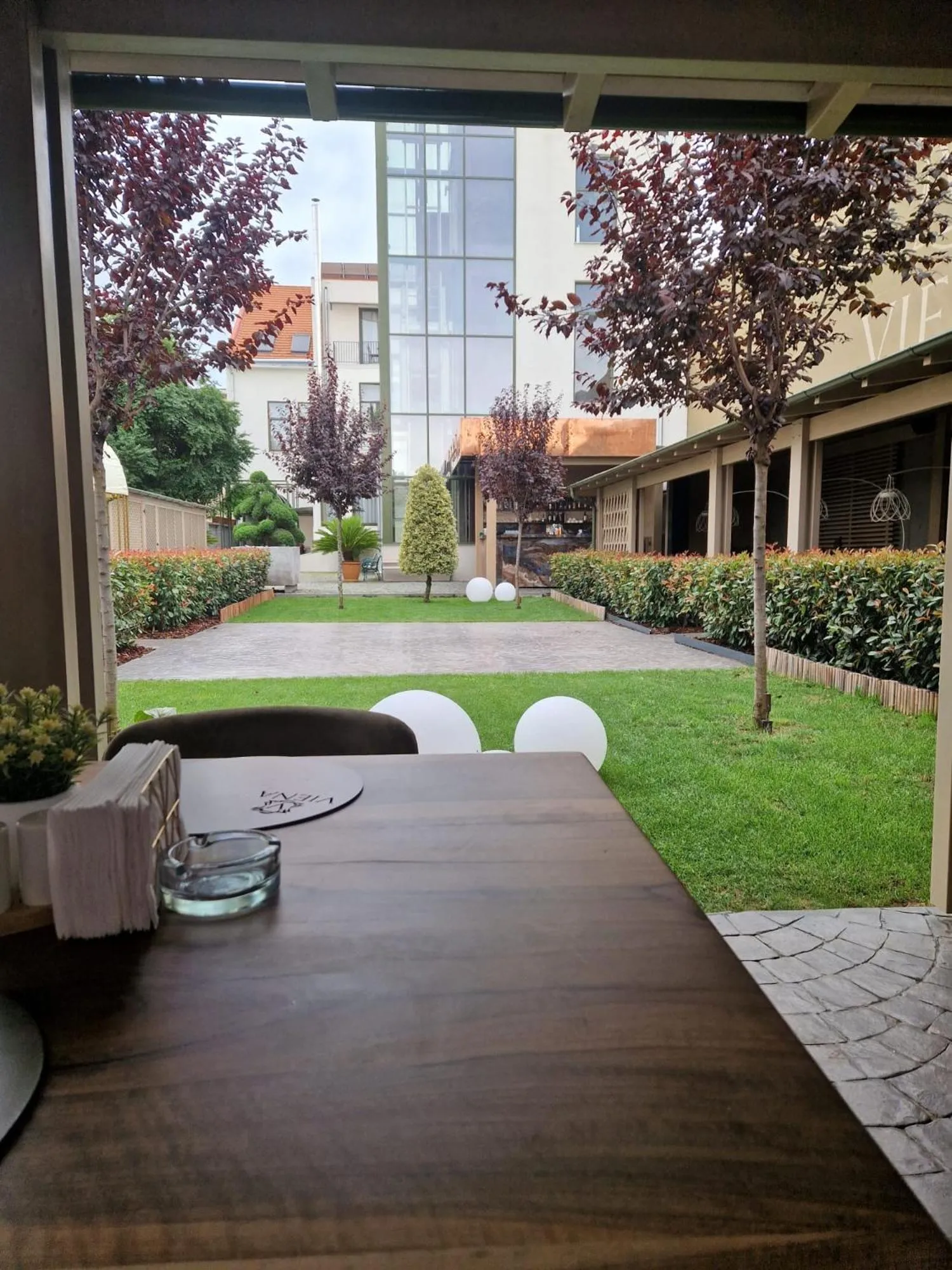 Balcony/Terrace in HOTEL VIENA