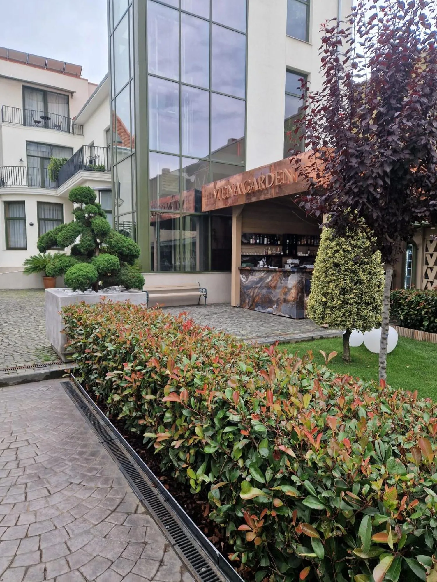 Balcony/Terrace in HOTEL VIENA