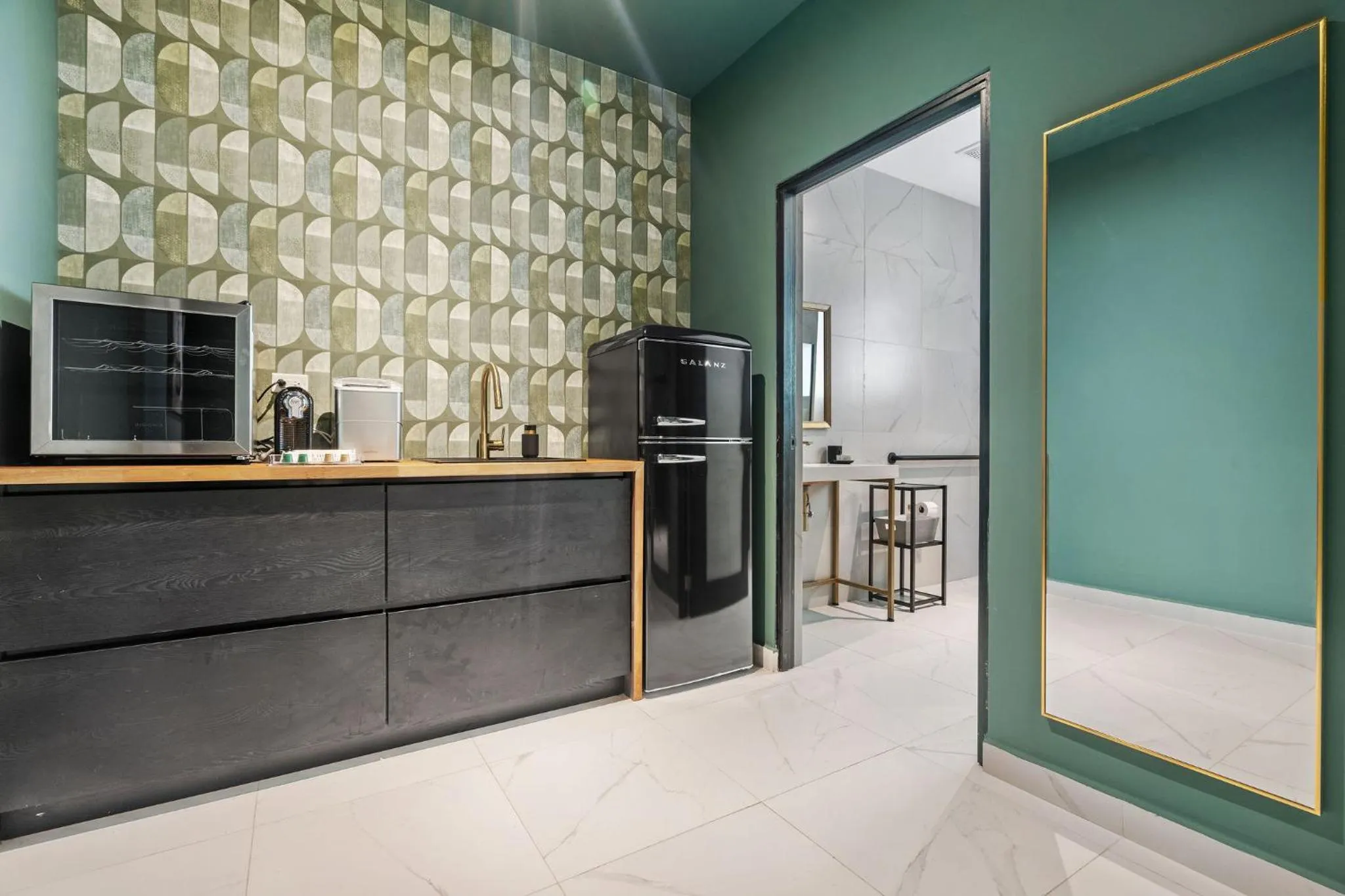 Kitchen or kitchenette in Don Rafa Boutique Hotel & Residences