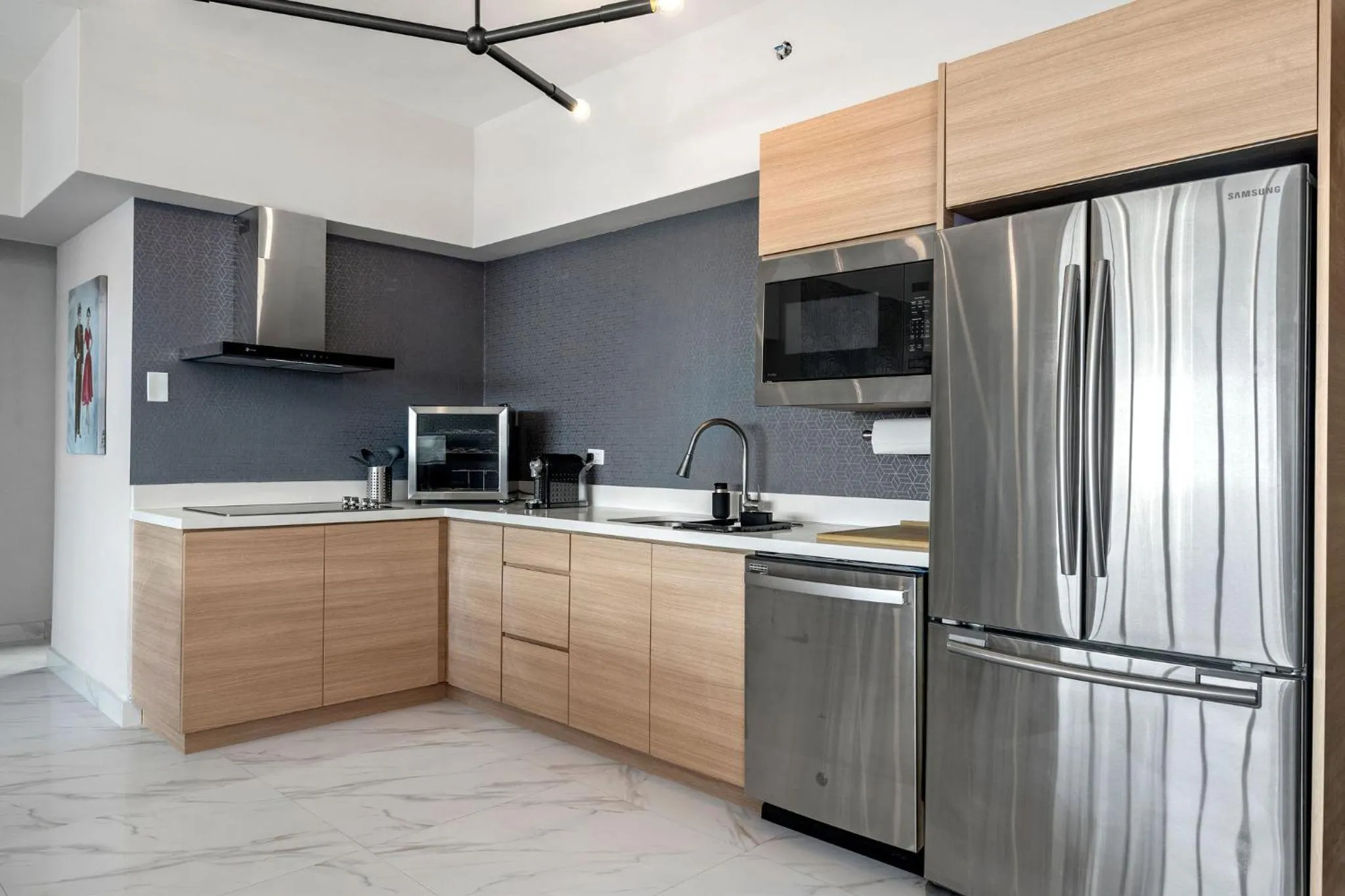Kitchen or kitchenette in Don Rafa Boutique Hotel & Residences