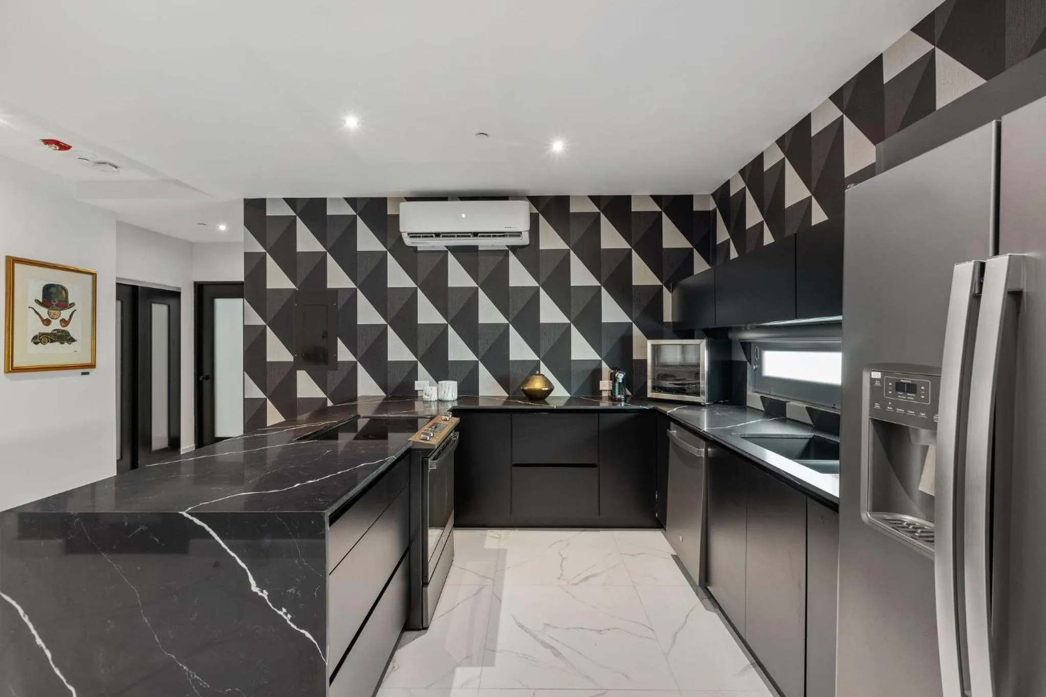 Kitchen or kitchenette in Don Rafa Boutique Hotel & Residences