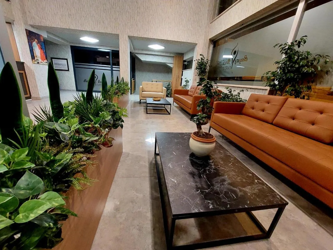 Seating area in BEYAZ İNCİ OTEL