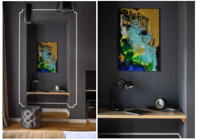 Shower in Blue Balcony Hotel