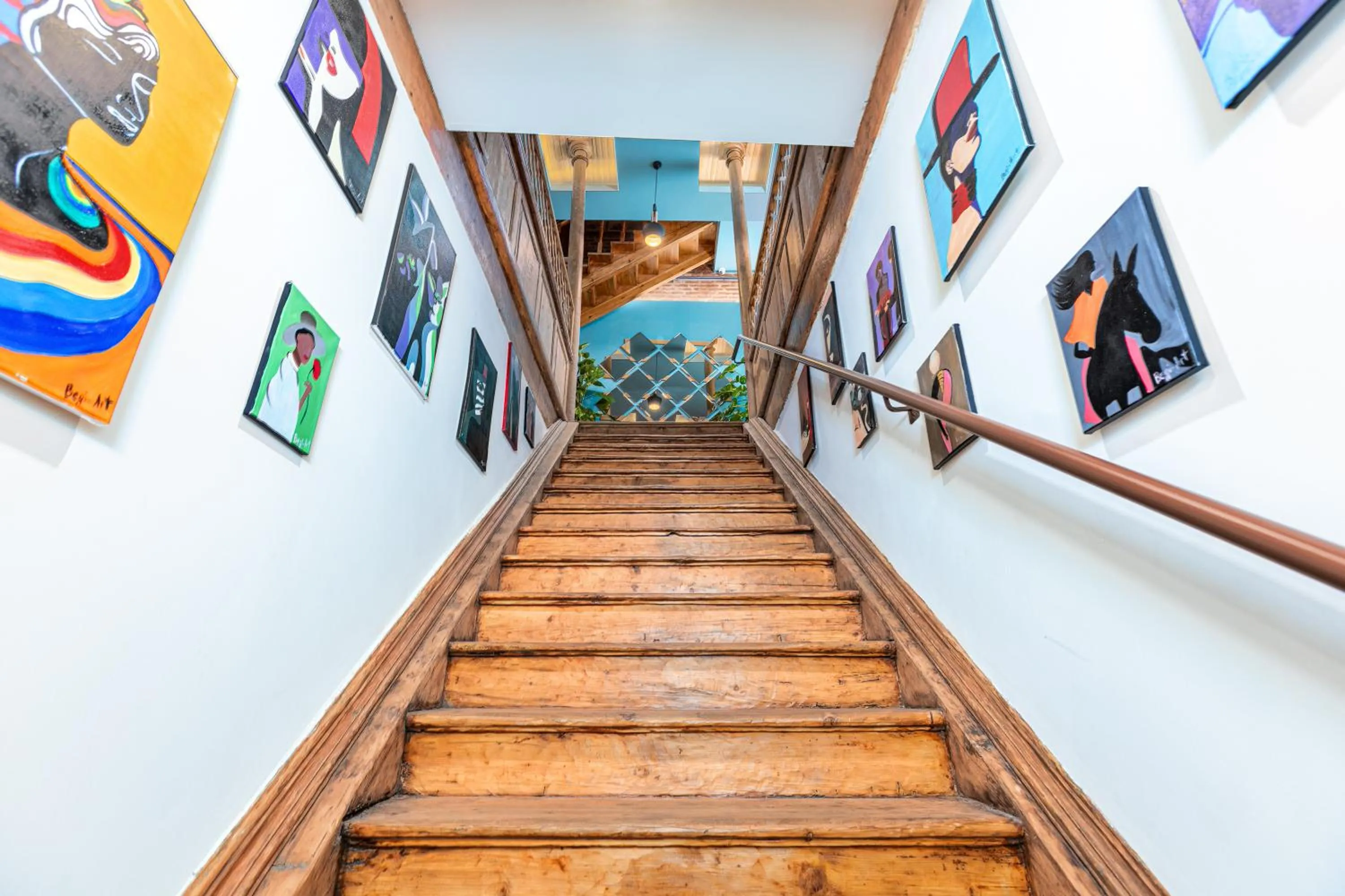 Facade/entrance in Blue Balcony Hotel