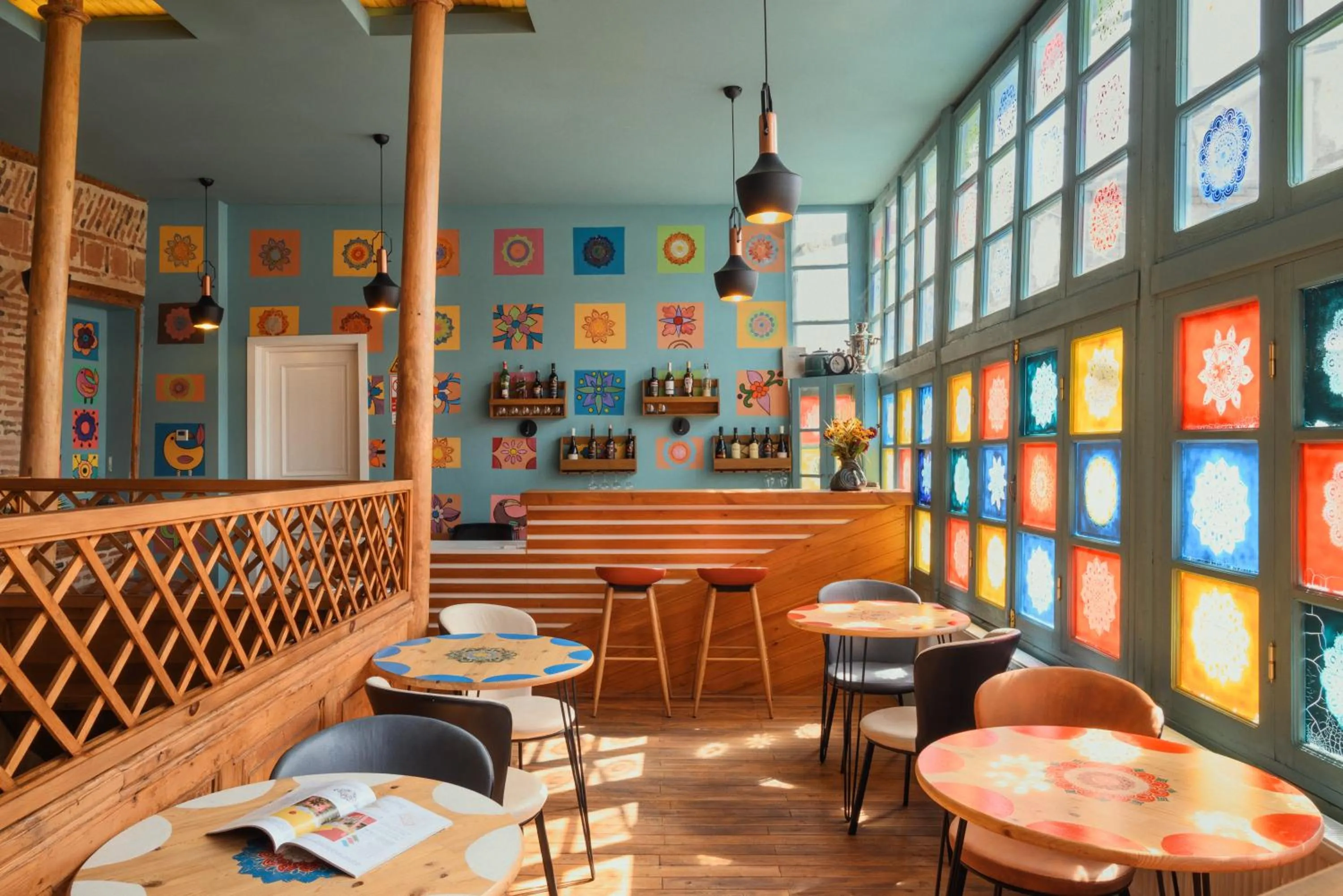 Lobby or reception in Blue Balcony Hotel