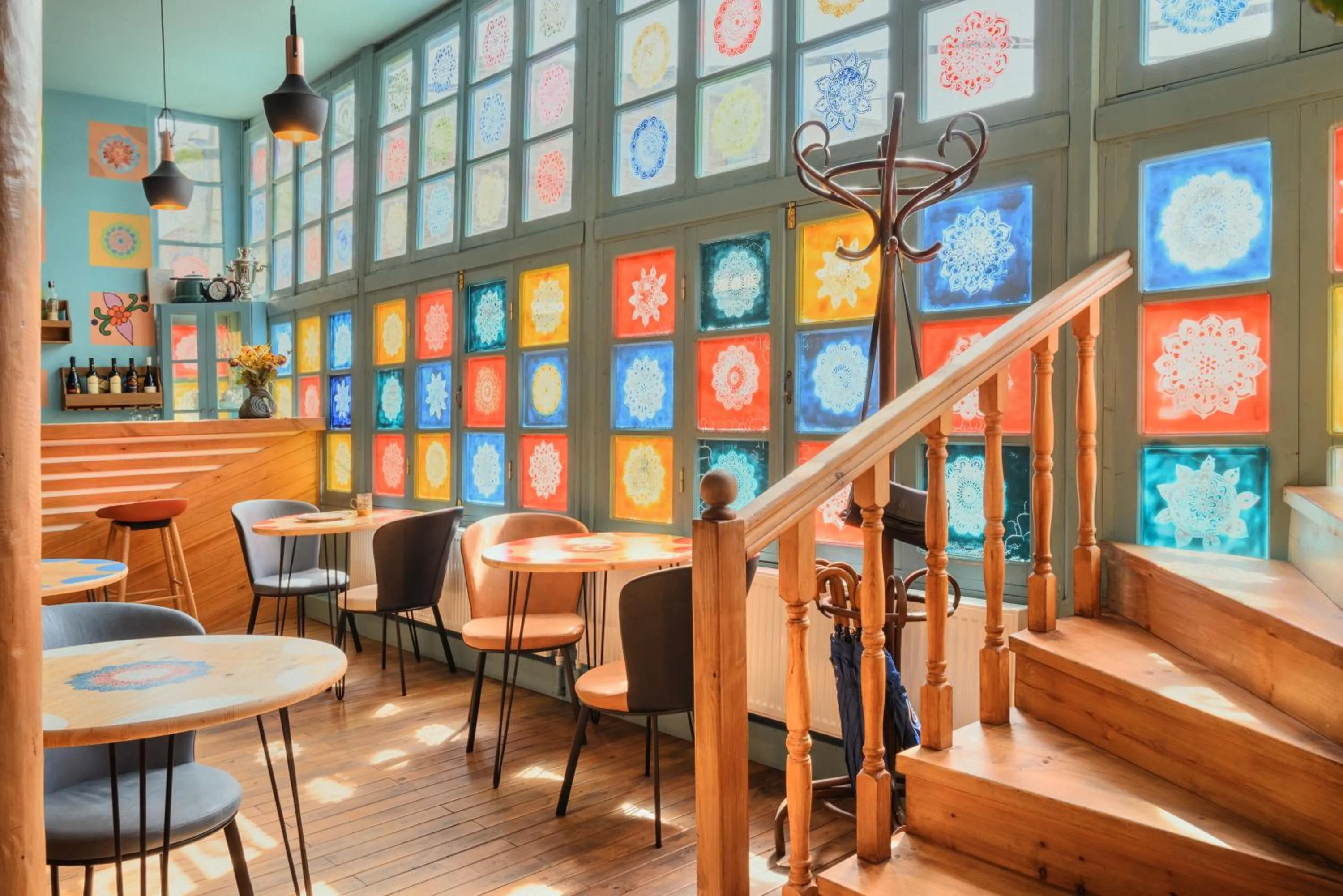 Coffee/tea facilities in Blue Balcony Hotel