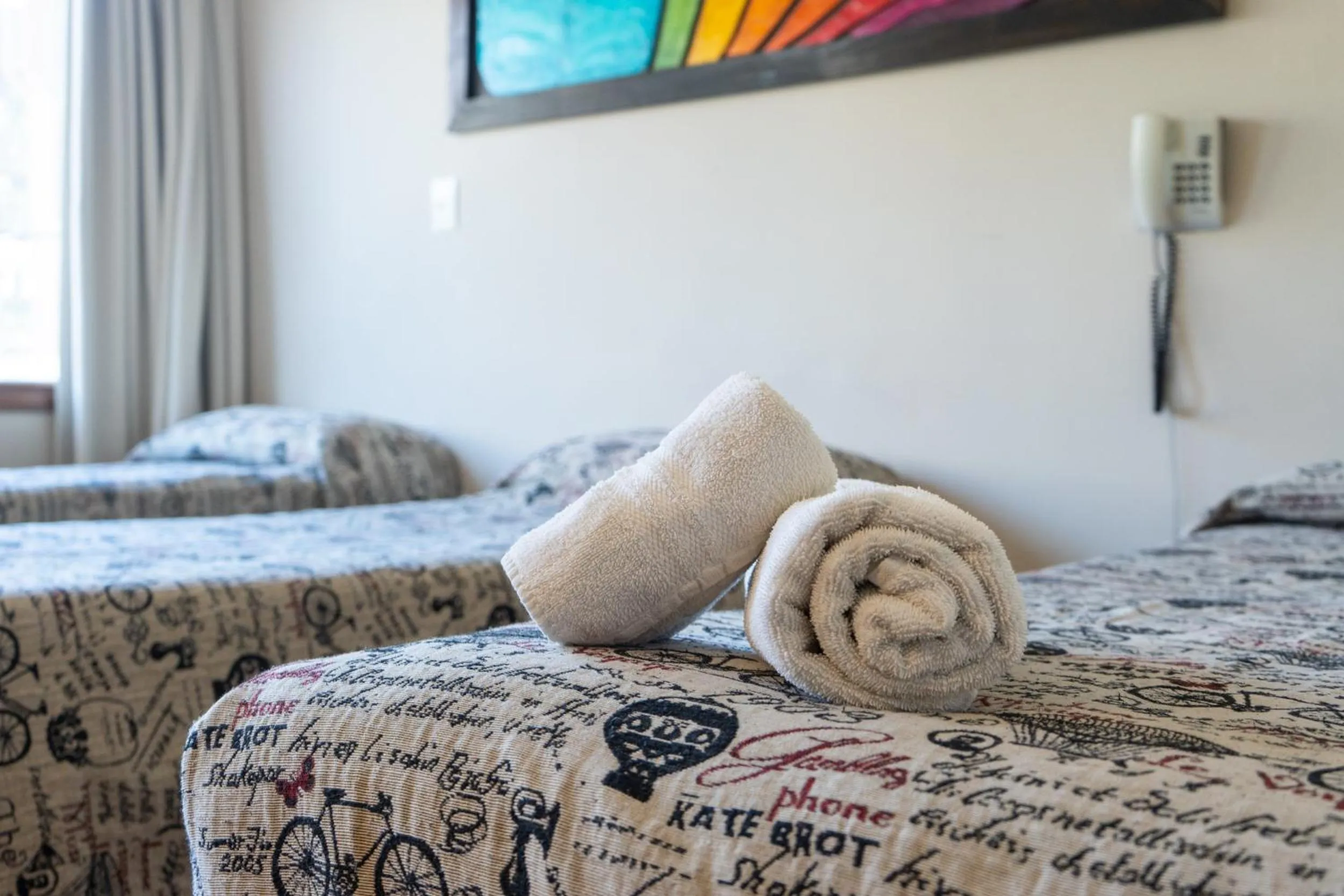 towels in Hotel Park Bariloche