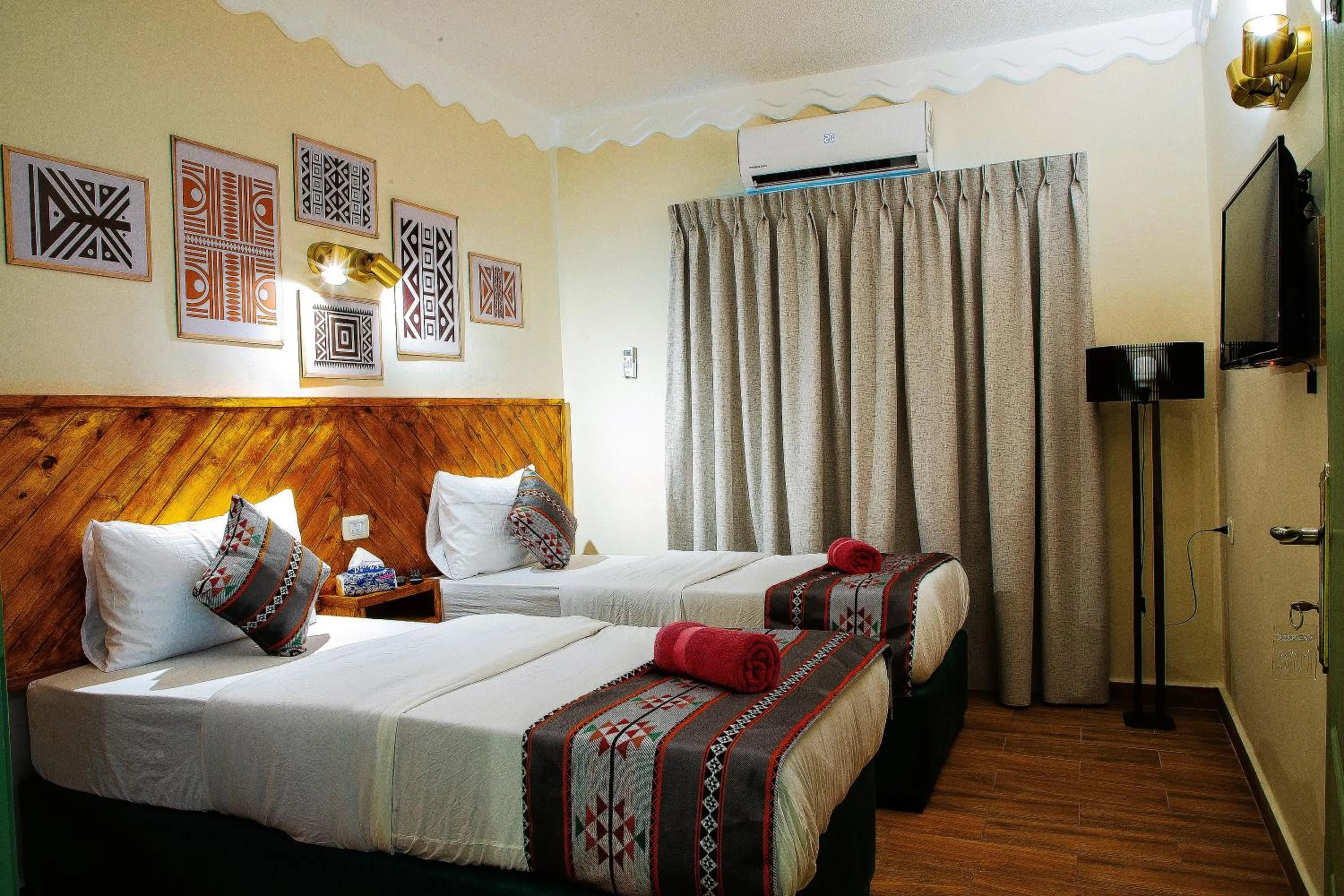 Bed in Sandra Hotel