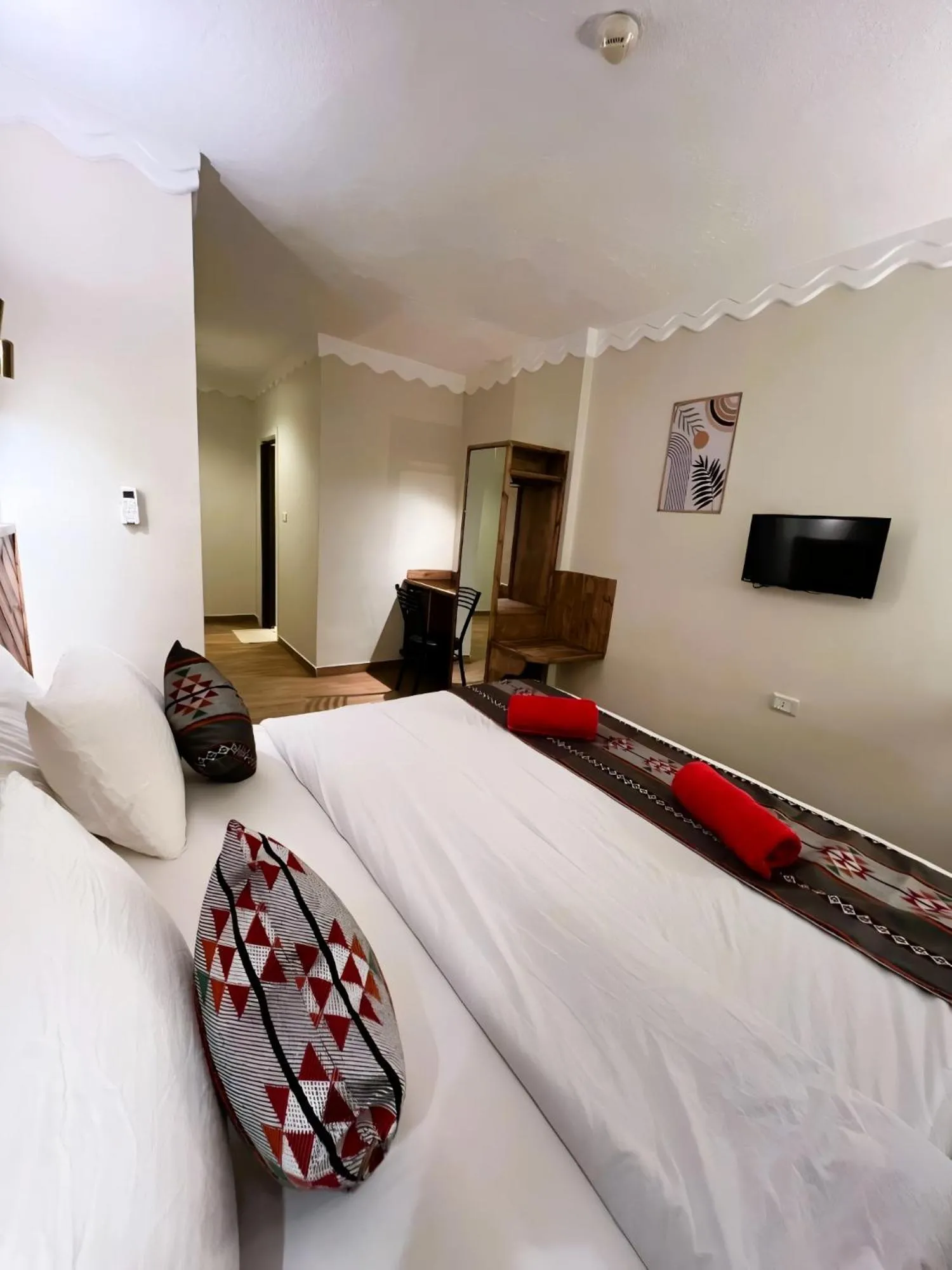 Bed in Sandra Hotel