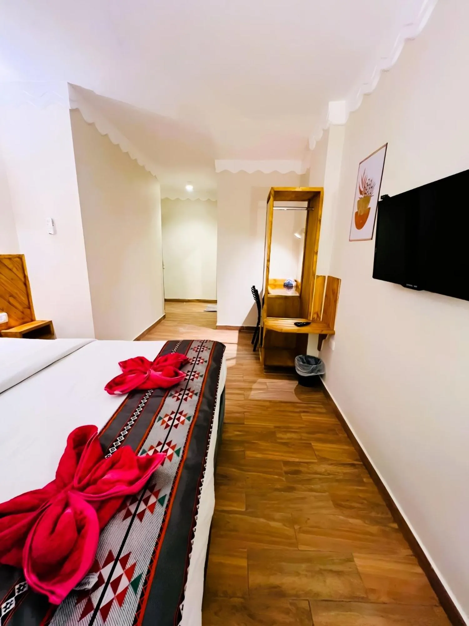 Bed in Sandra Hotel
