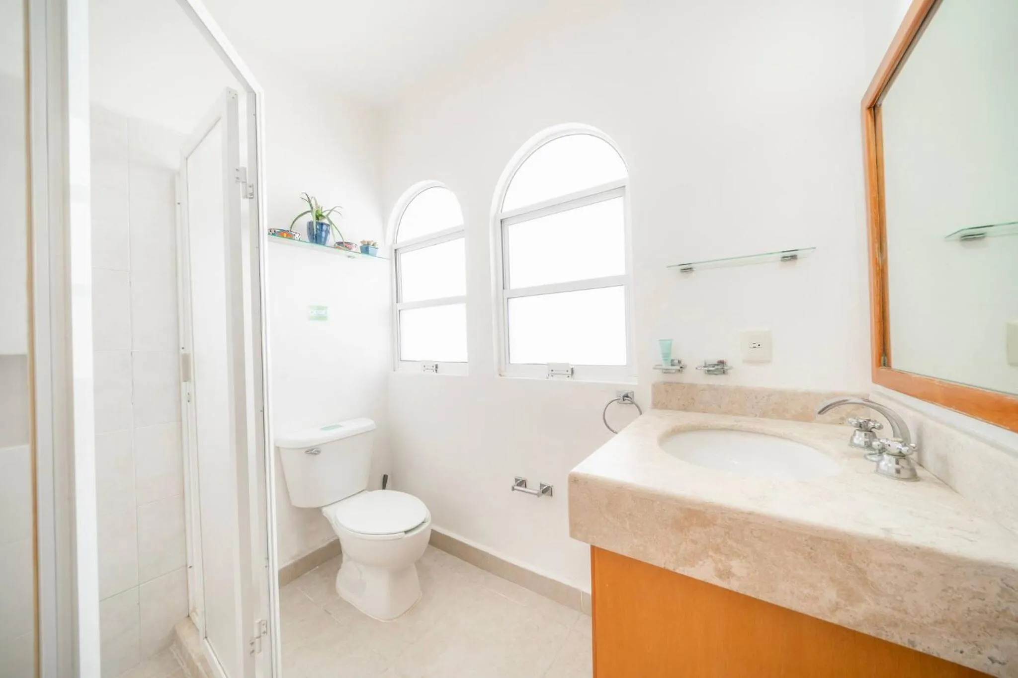 Bathroom in 3 BR Condo with Pool - Playacar Phase II - At Quintas Pakal Complex 21