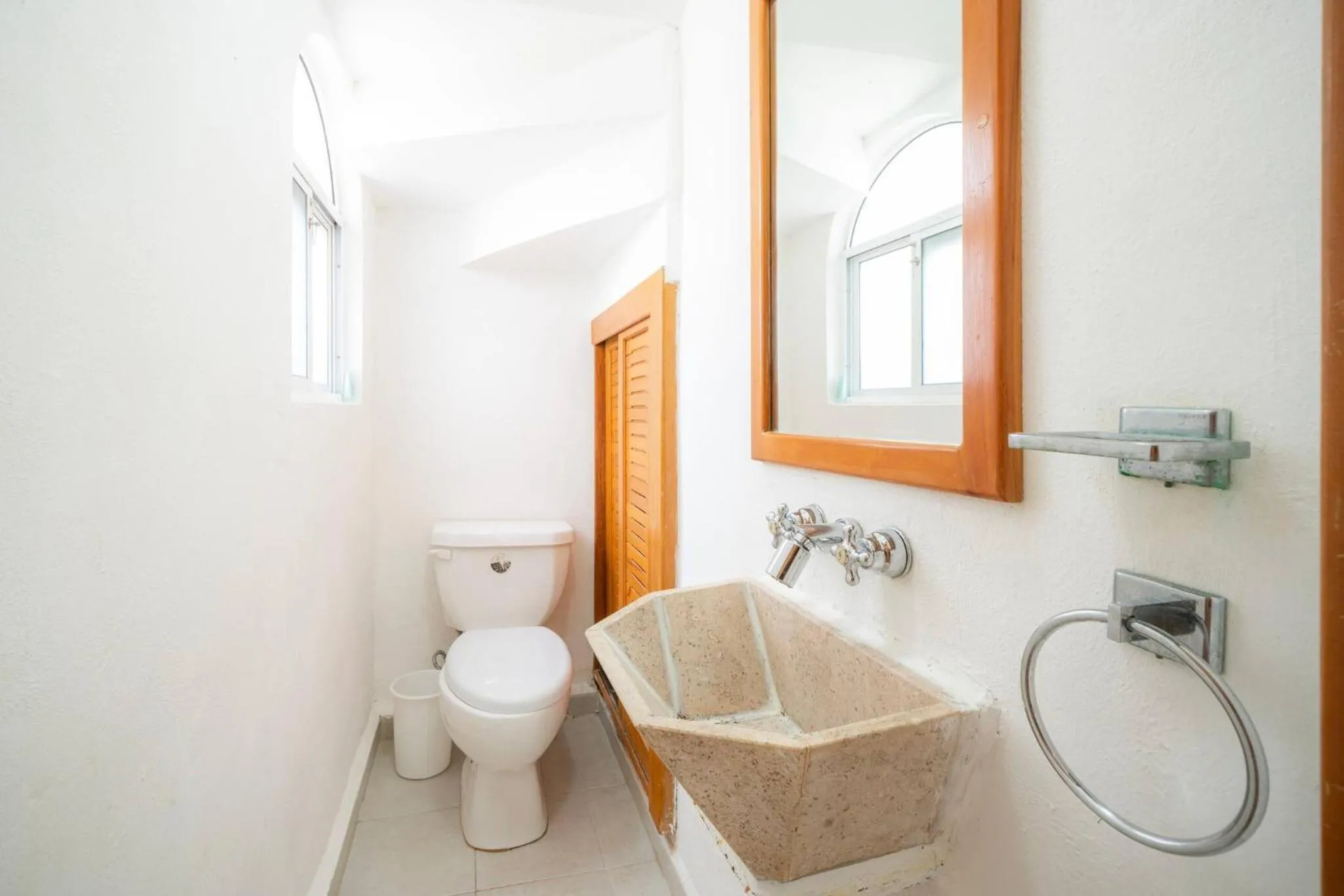 Bathroom in 3 BR Condo with Pool - Playacar Phase II - At Quintas Pakal Complex 21