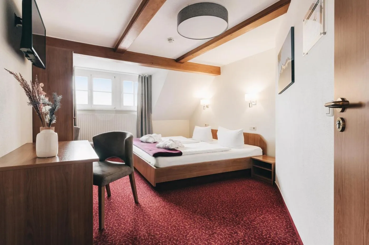 Bedroom, Bed in Laasenhof