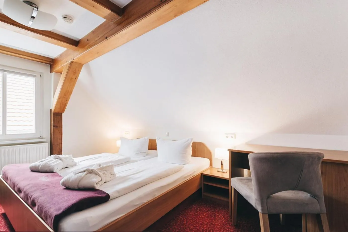 Bedroom, Bed in Laasenhof