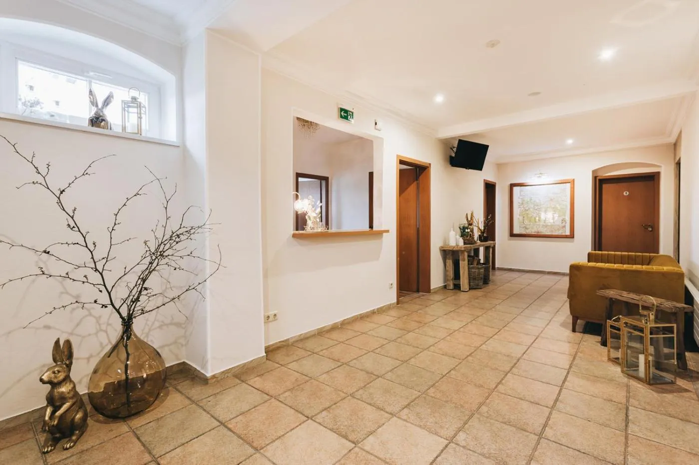 Lobby or reception in Laasenhof