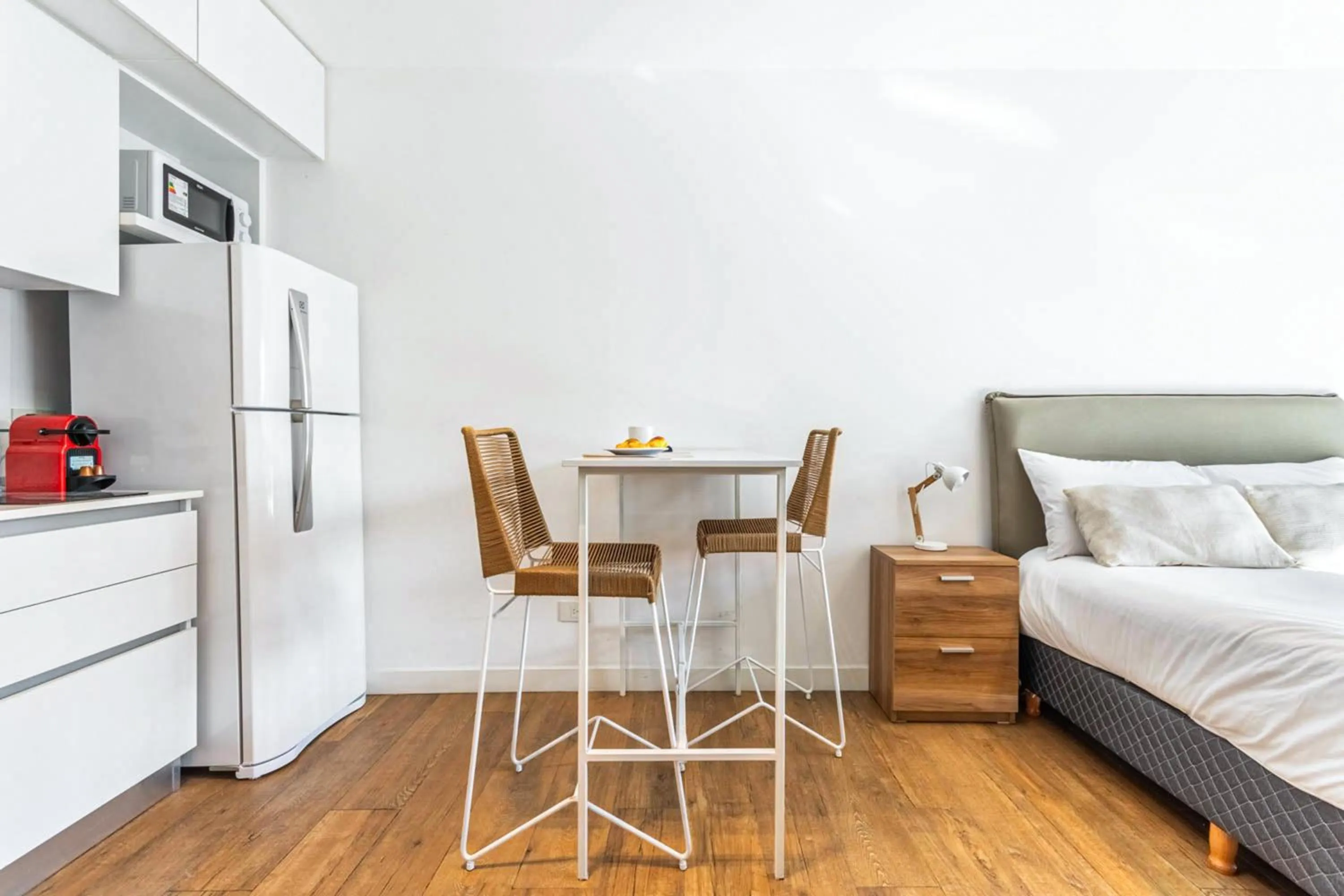 Bed in Live Soho Boutique Apartments Belgrano