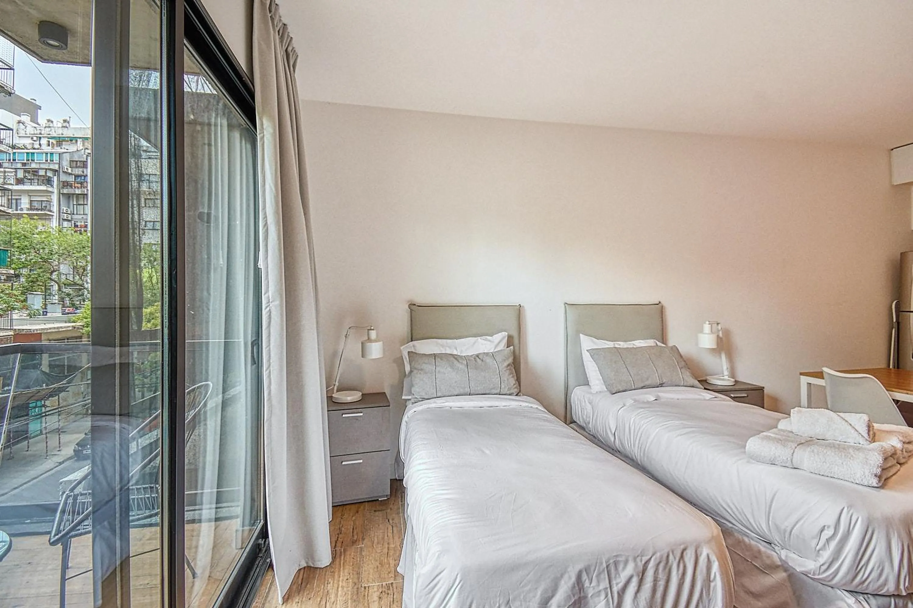 Bed in Live Soho Boutique Apartments Belgrano