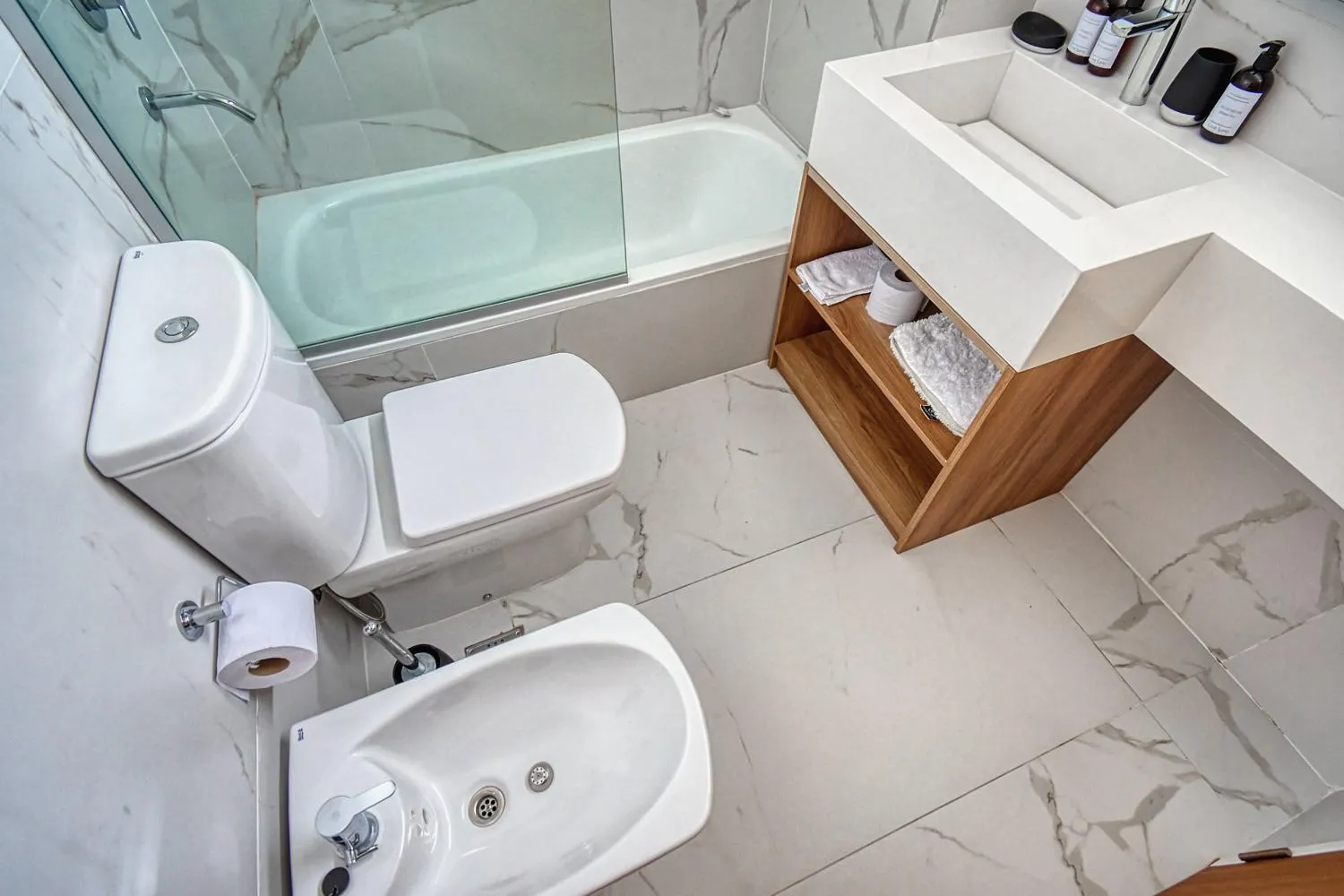 Shower in Live Soho Boutique Apartments Belgrano