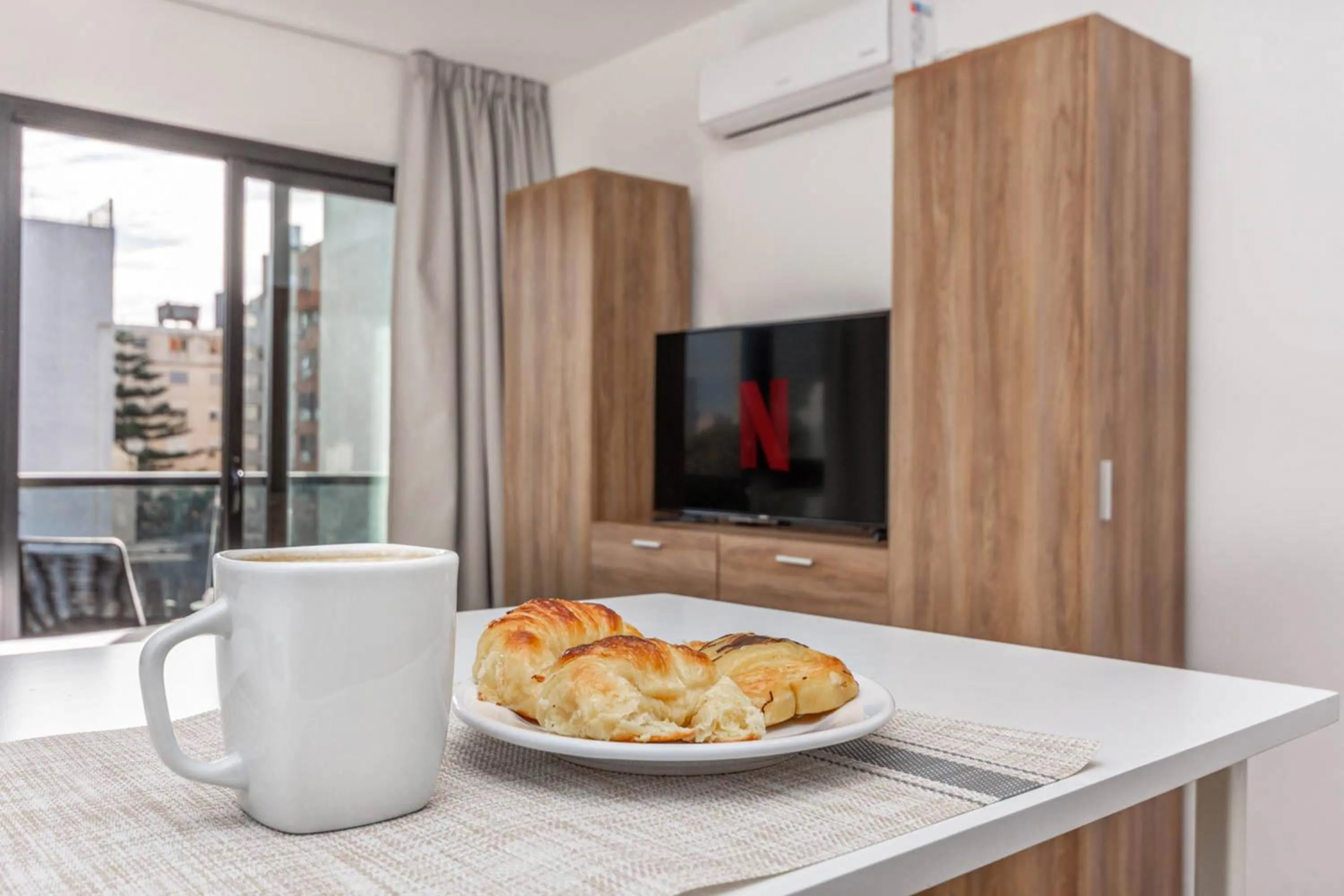 TV and multimedia in Live Soho Boutique Apartments Belgrano