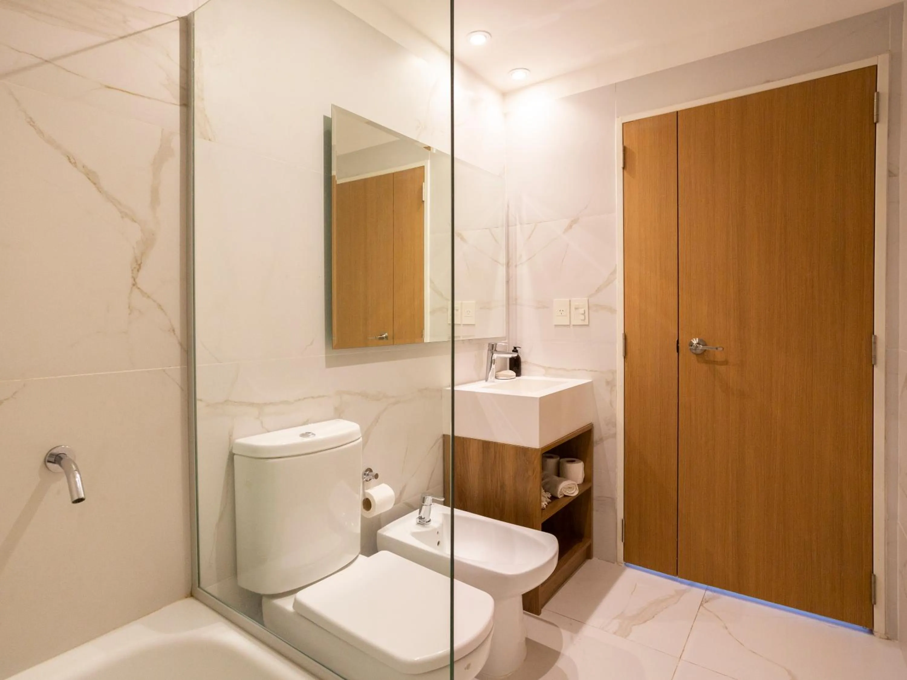 Shower in Live Soho Boutique Apartments Belgrano