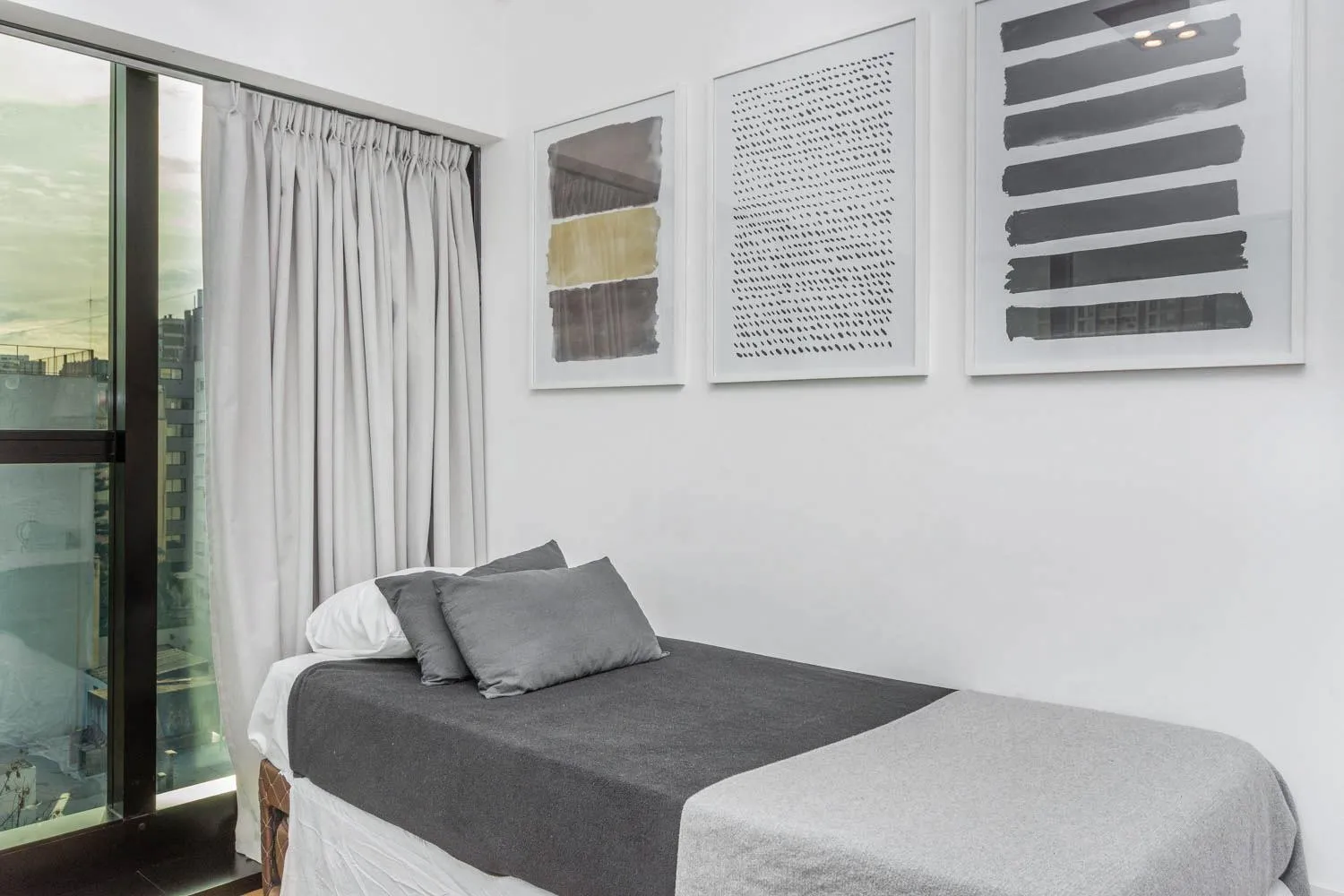 Bed in Live Soho Boutique Apartments Belgrano