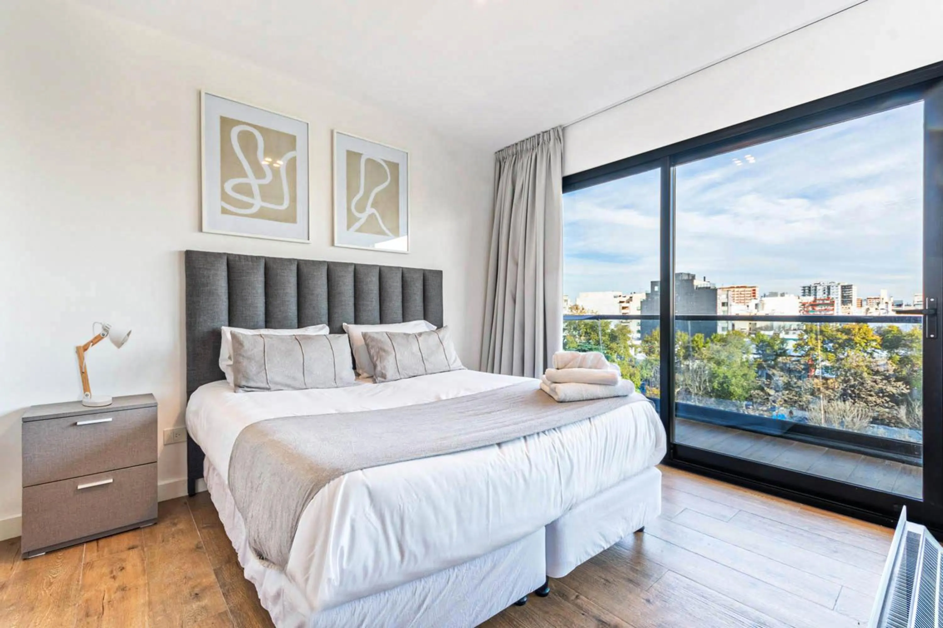 Bed in Live Soho Boutique Apartments Belgrano